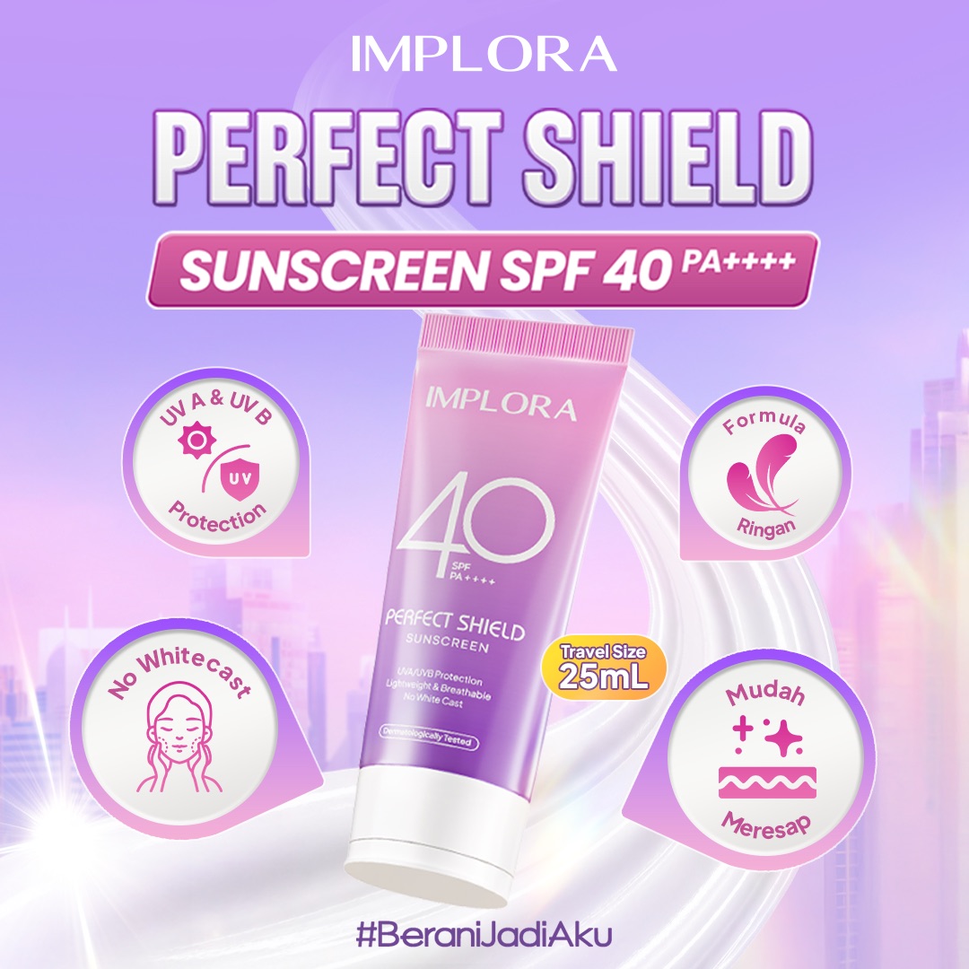 Implora Cosmetics Facebook ad: Implora Perfect Shield Sunscreen SPF 40 PA++++ ada…