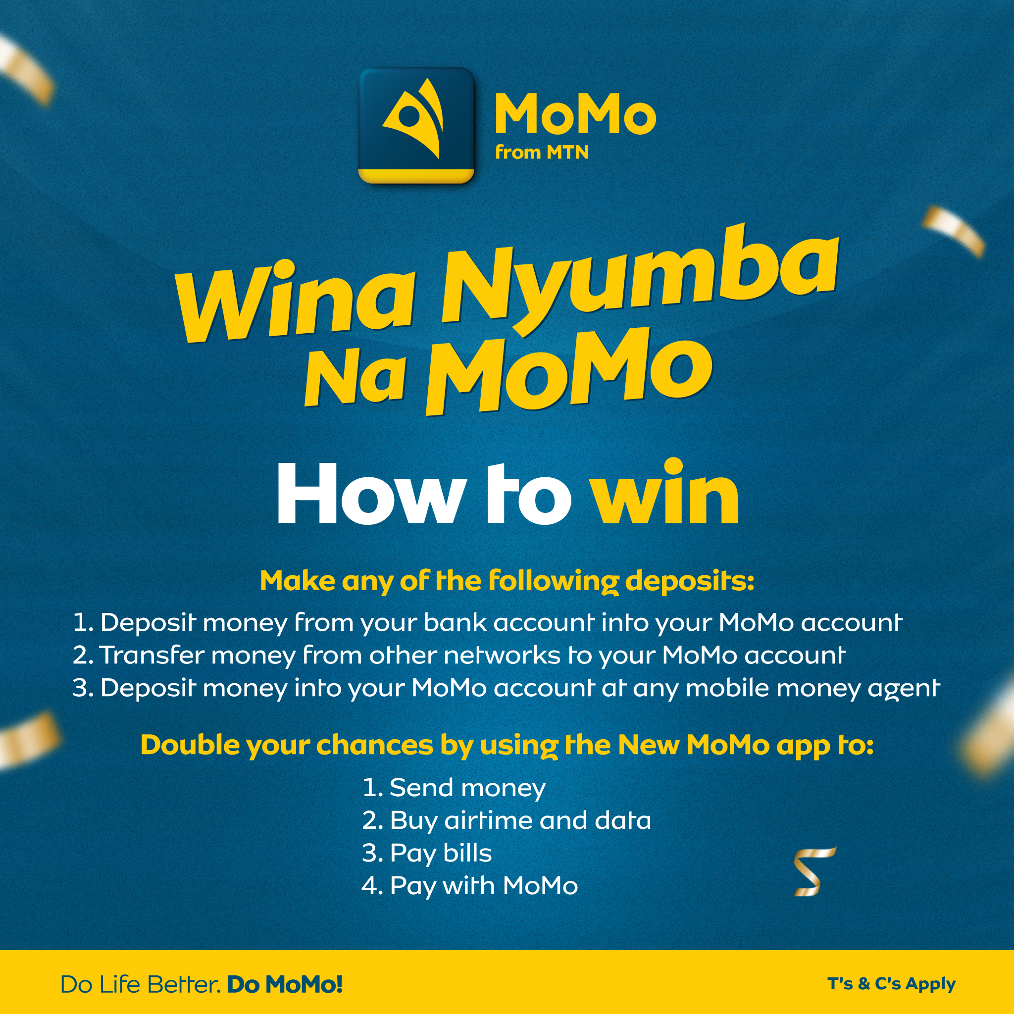 MoMo From MTN ZM Facebook ad
