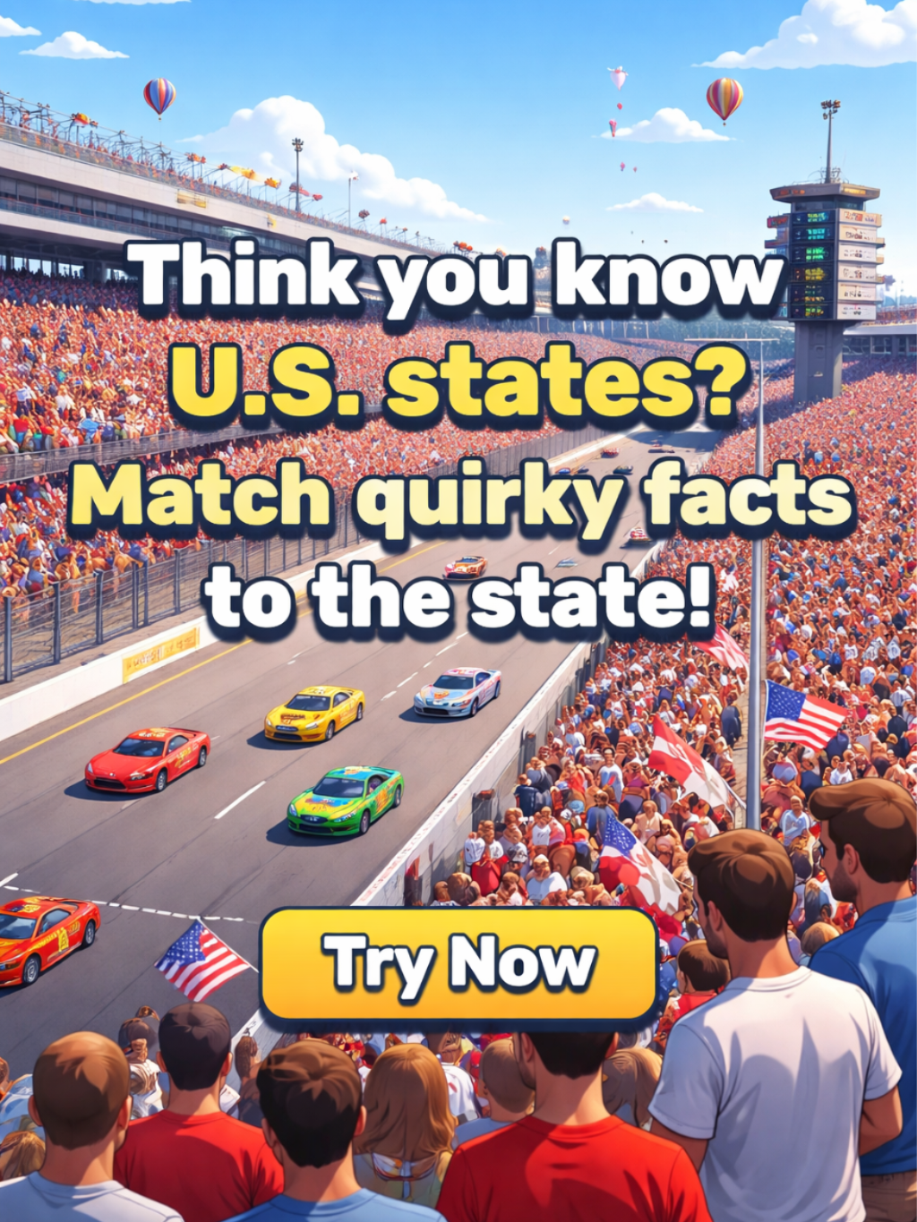 QuizGriz Facebook ad