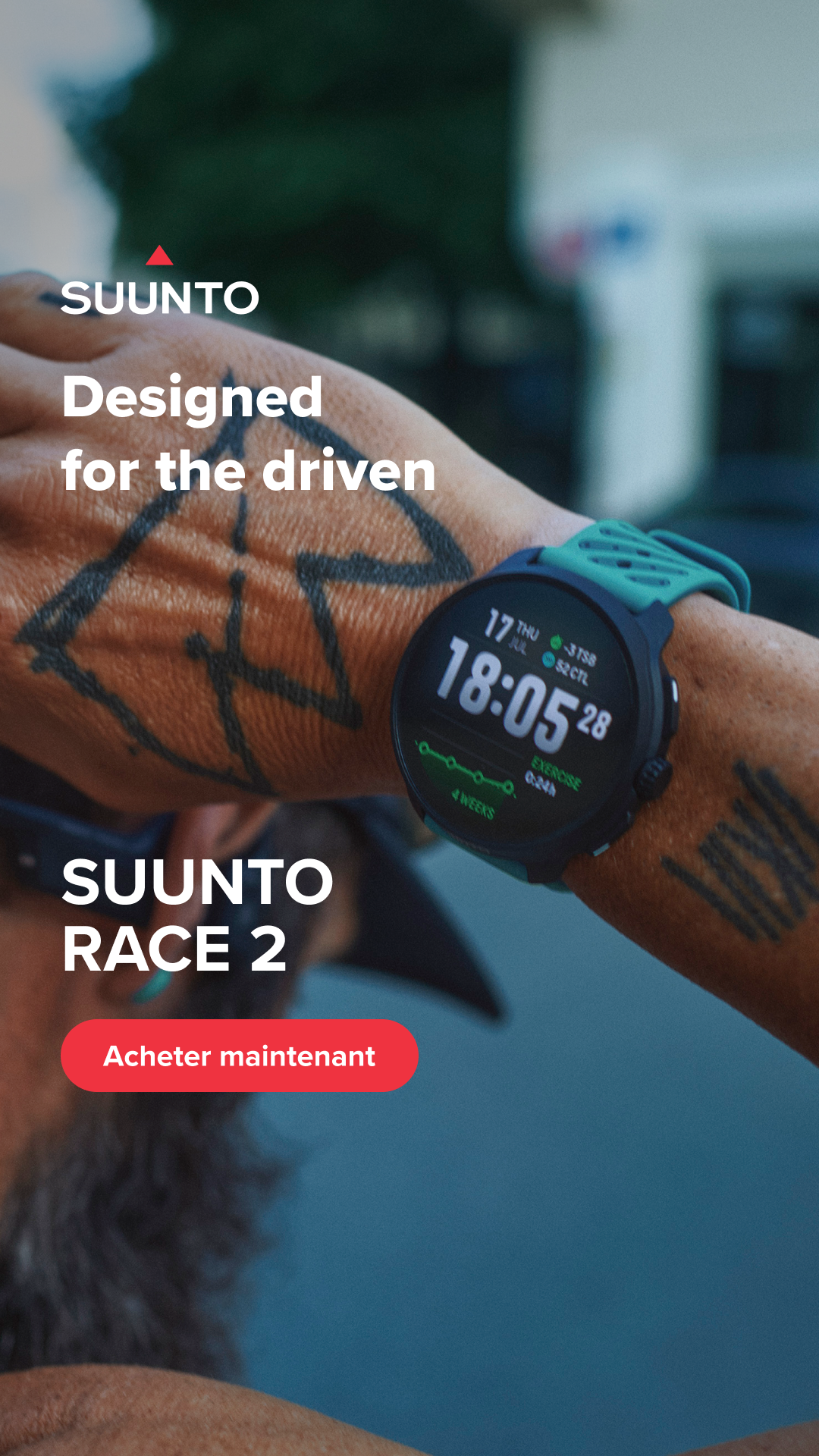 Suunto Facebook ad