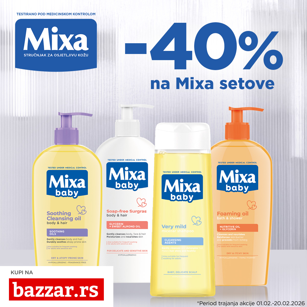 Mixa Facebook ad