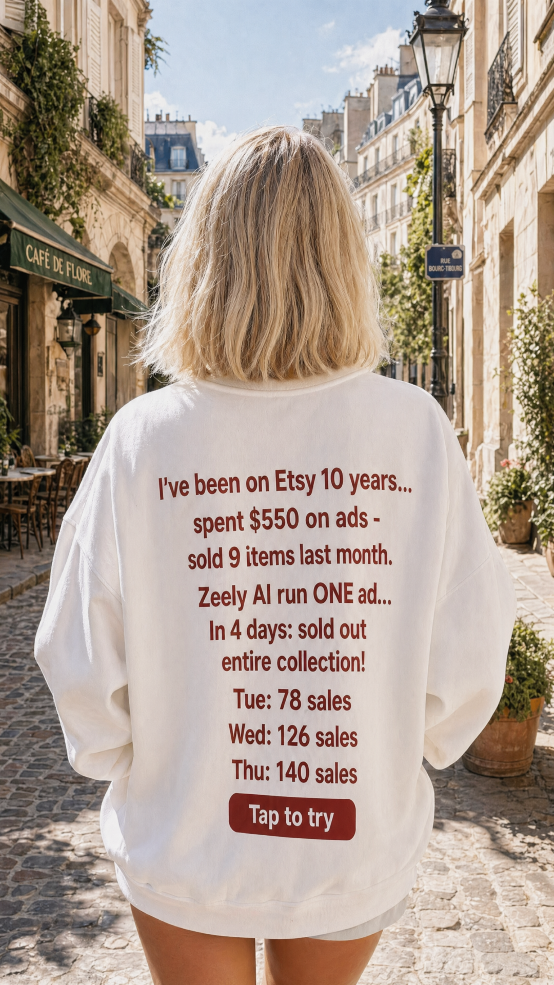 Zeely Facebook ad