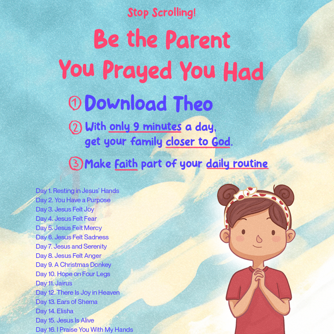 Theo: Prayer & Meditation Facebook ad