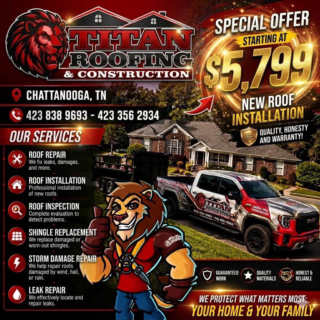 TITAN Roofing & Construction Facebook ad
