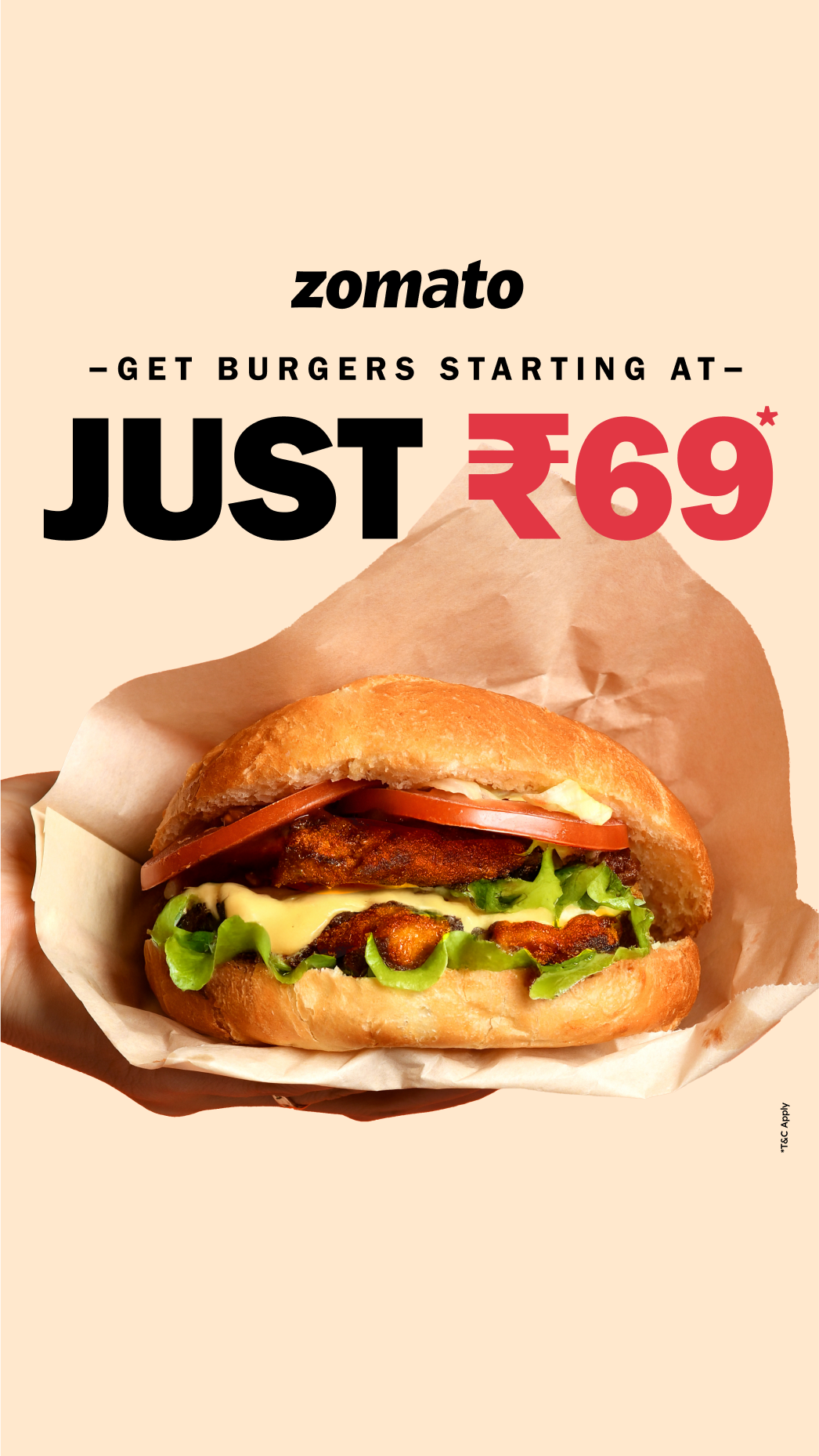 Zomato Facebook ad