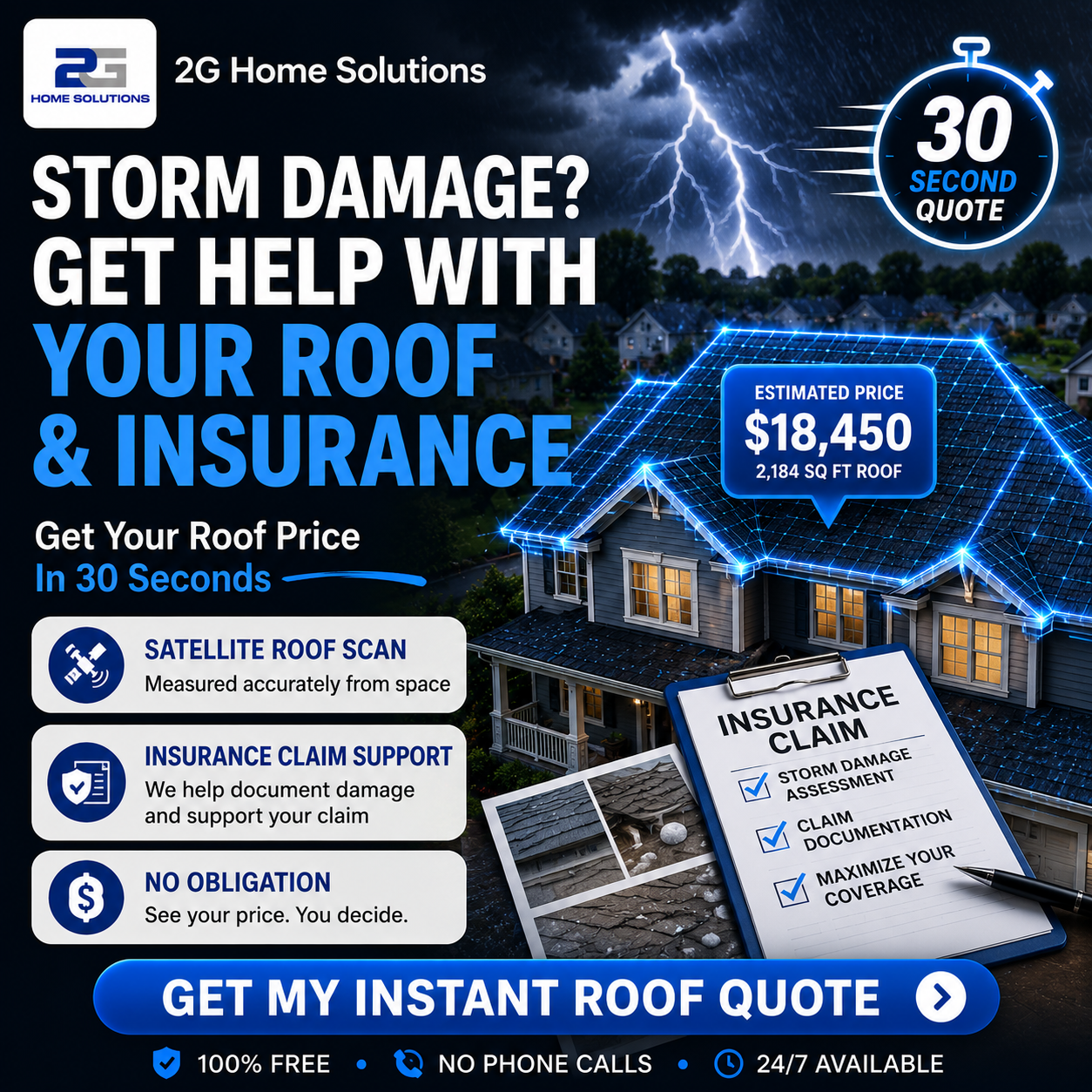 2G Home Solutions Facebook ad