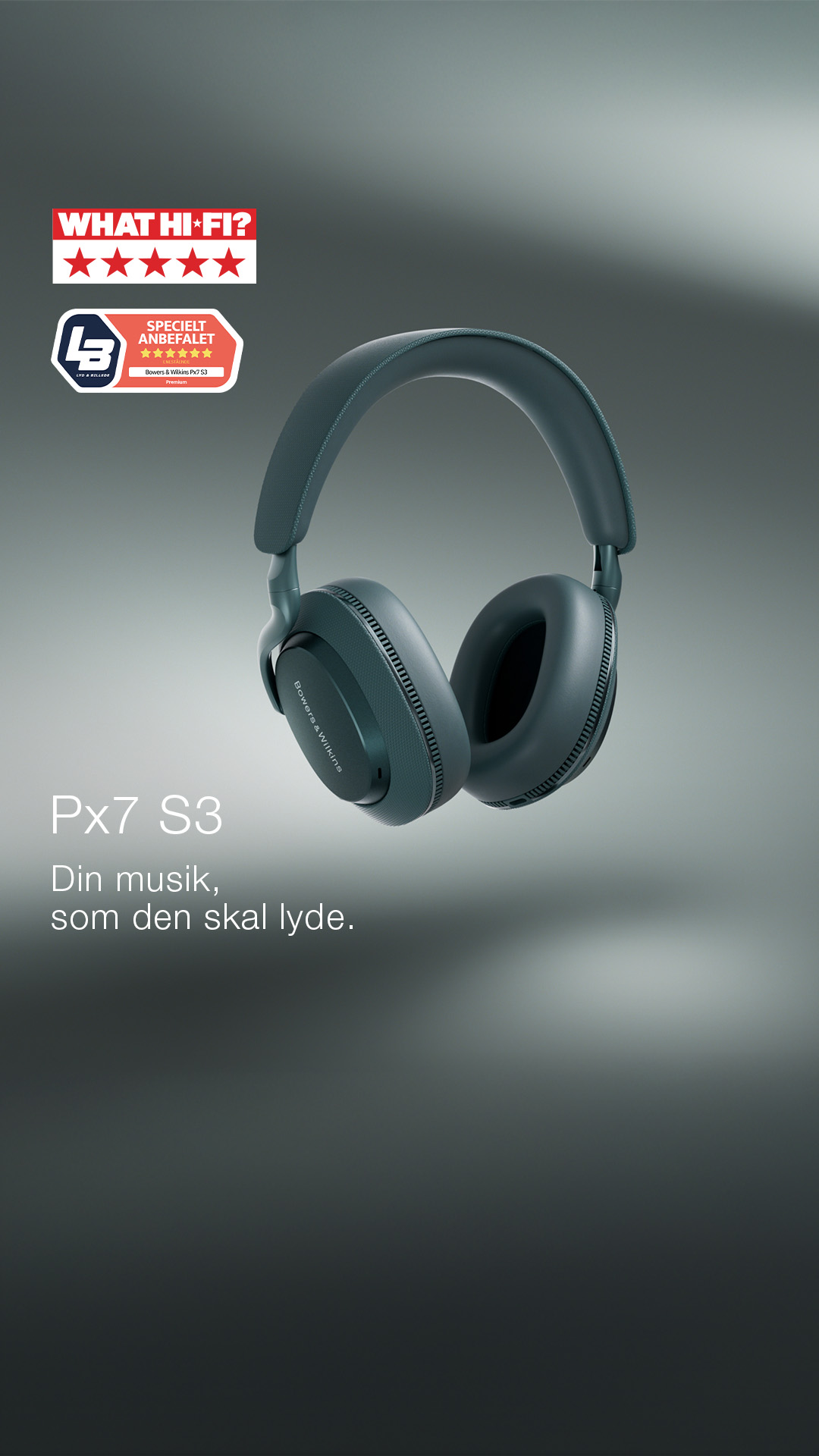 Bowers & Wilkins Facebook ad