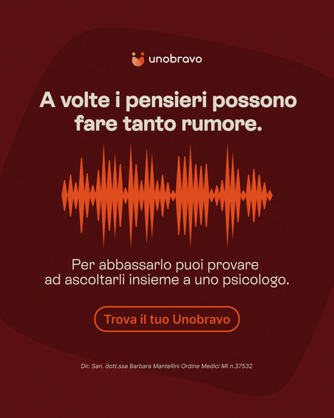 Unobravo Facebook ad
