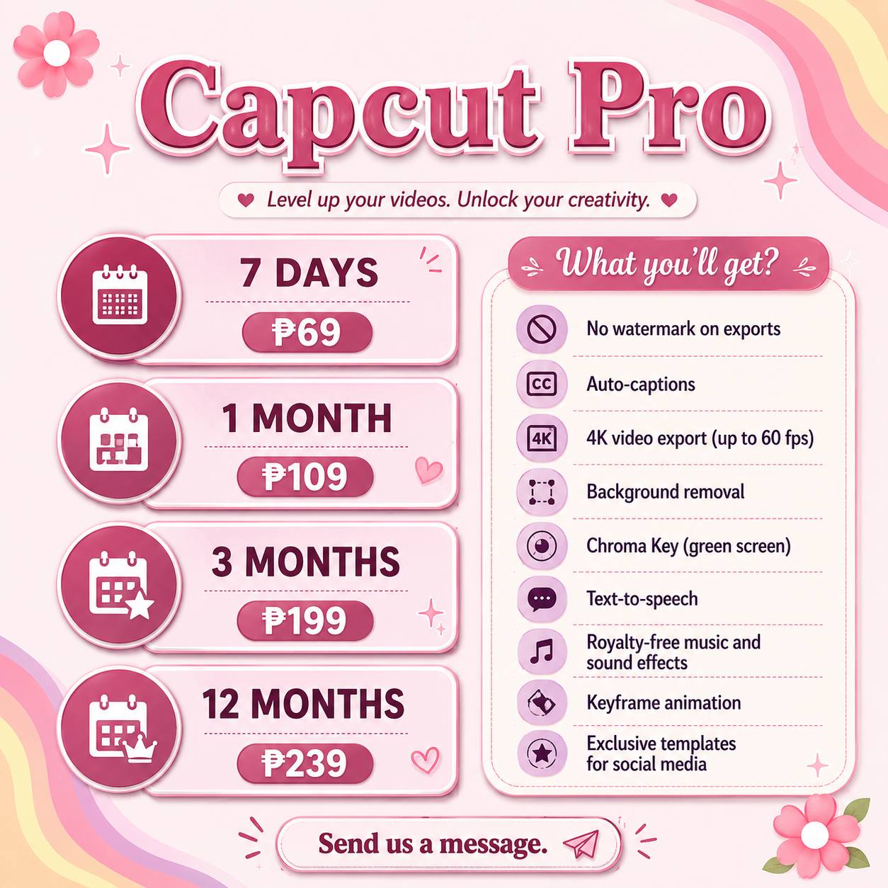 ClipCraft Studio Facebook ad: Chat in Messenger