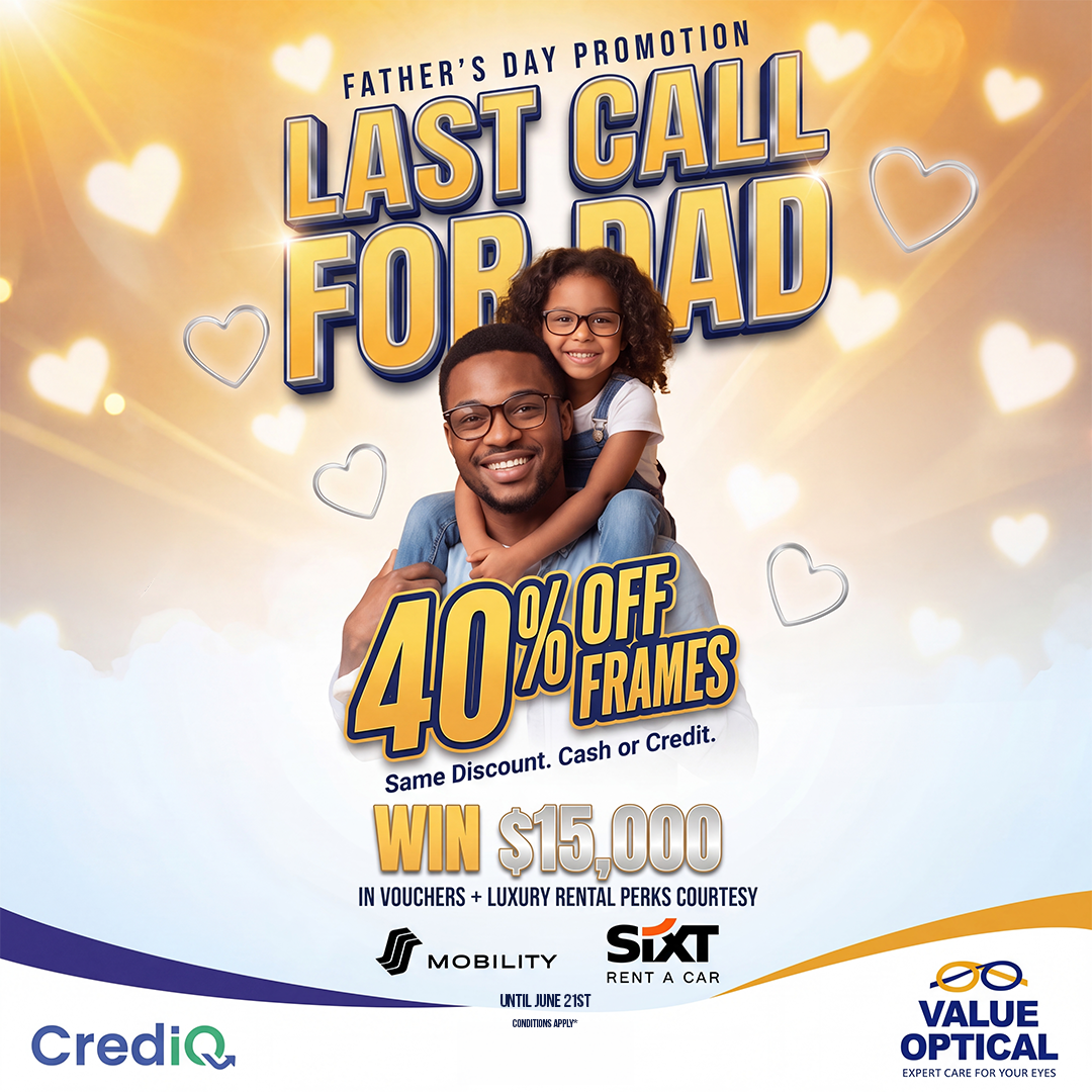 Value Optical Facebook ad: 40% Off Frames until Father's Day