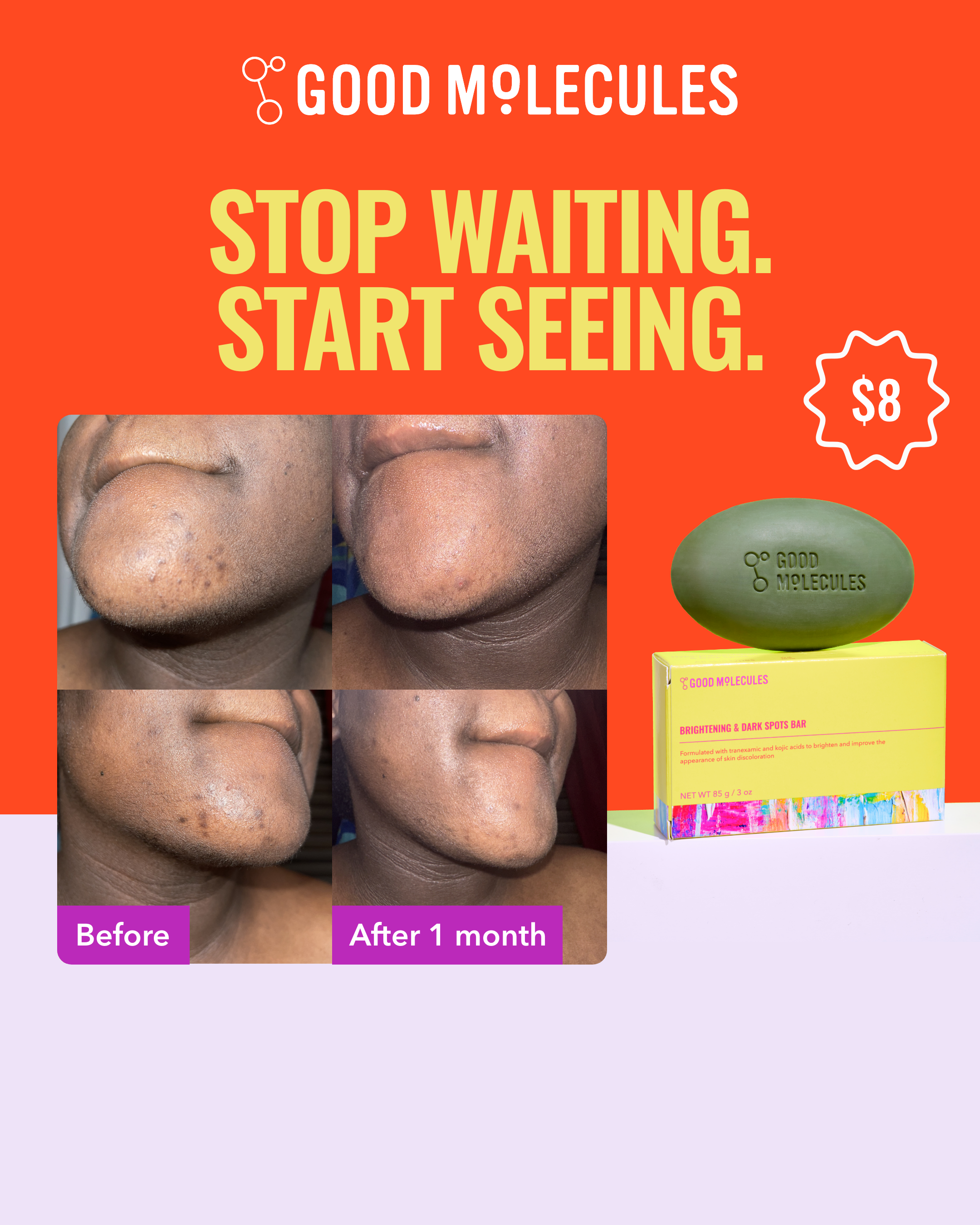 Good Molecules Facebook ad