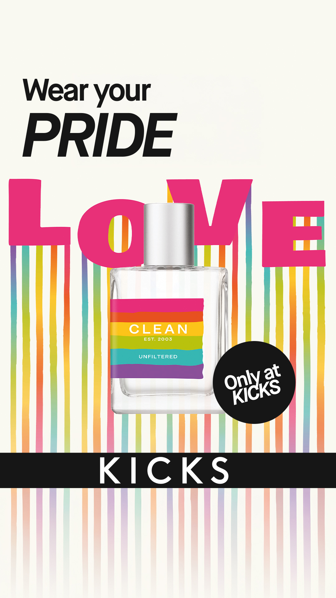 KICKS Facebook ad