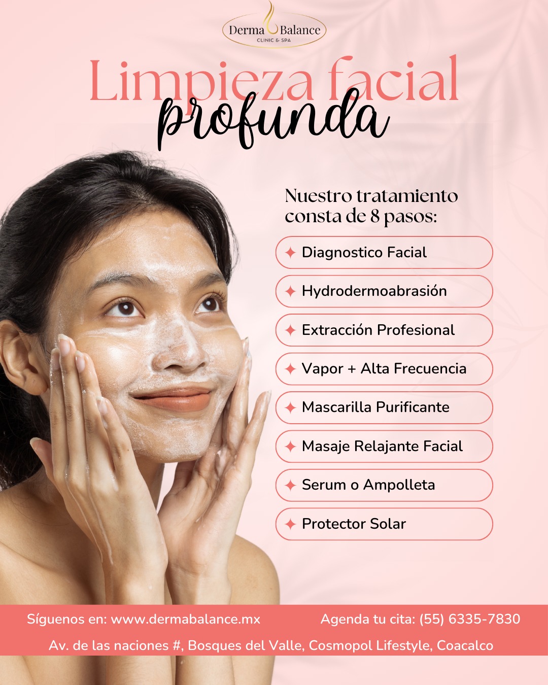 Derma Balance Clinic&Spa Facebook ad: LIMPIEZA FACIAL PROFUNDA, Tu piel renovada desde la…