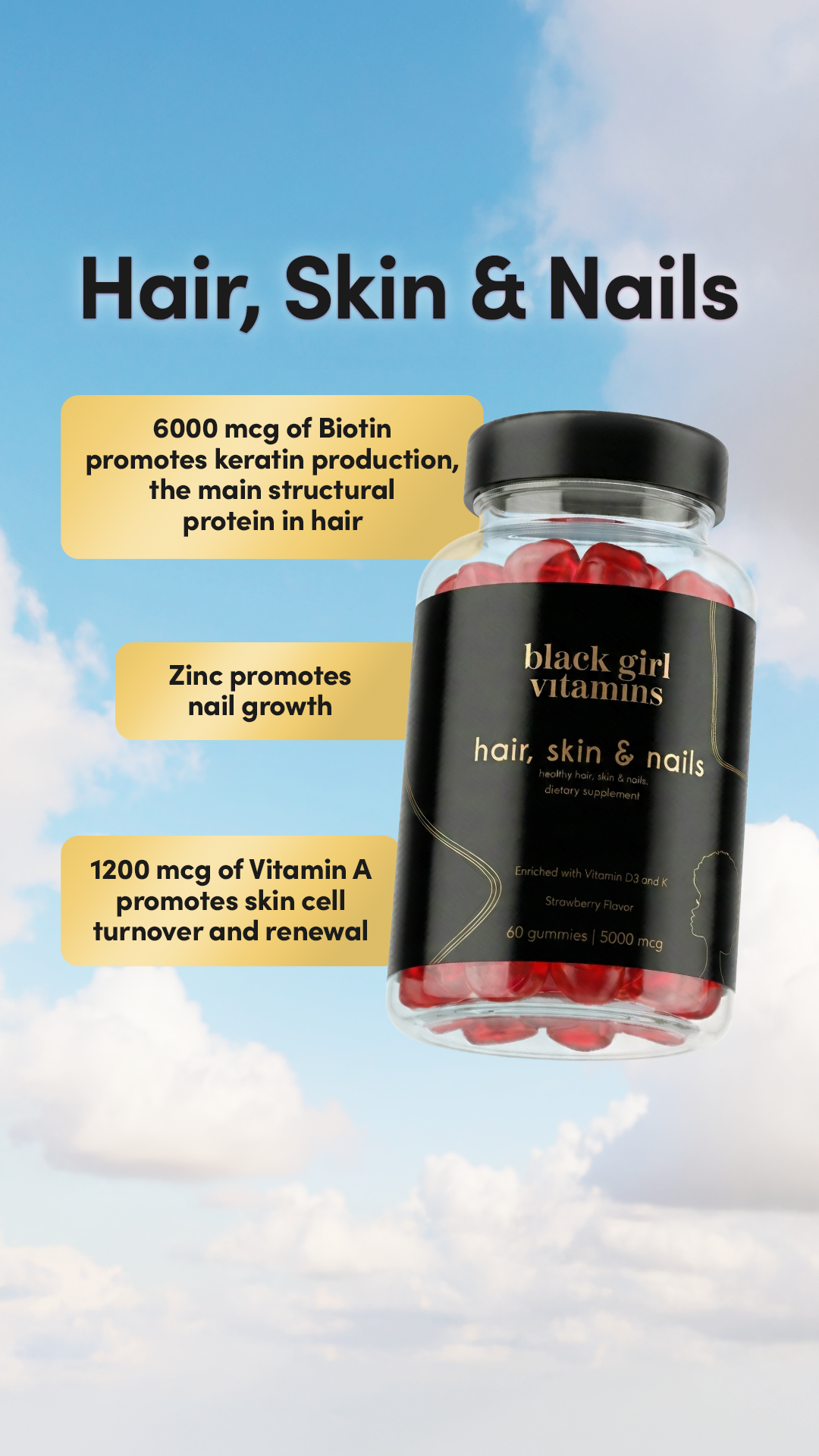 Black Girl Vitamins Facebook ad