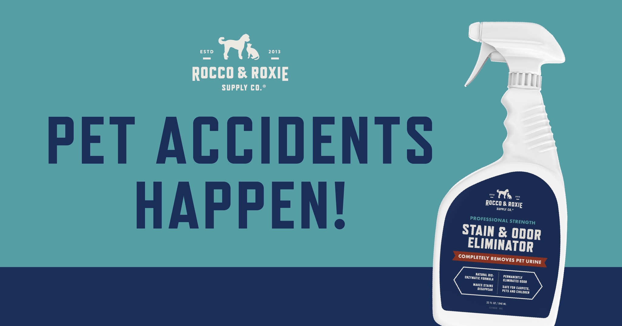 Rocco & Roxie Supply Co Facebook ad: Pro-Strength Formula