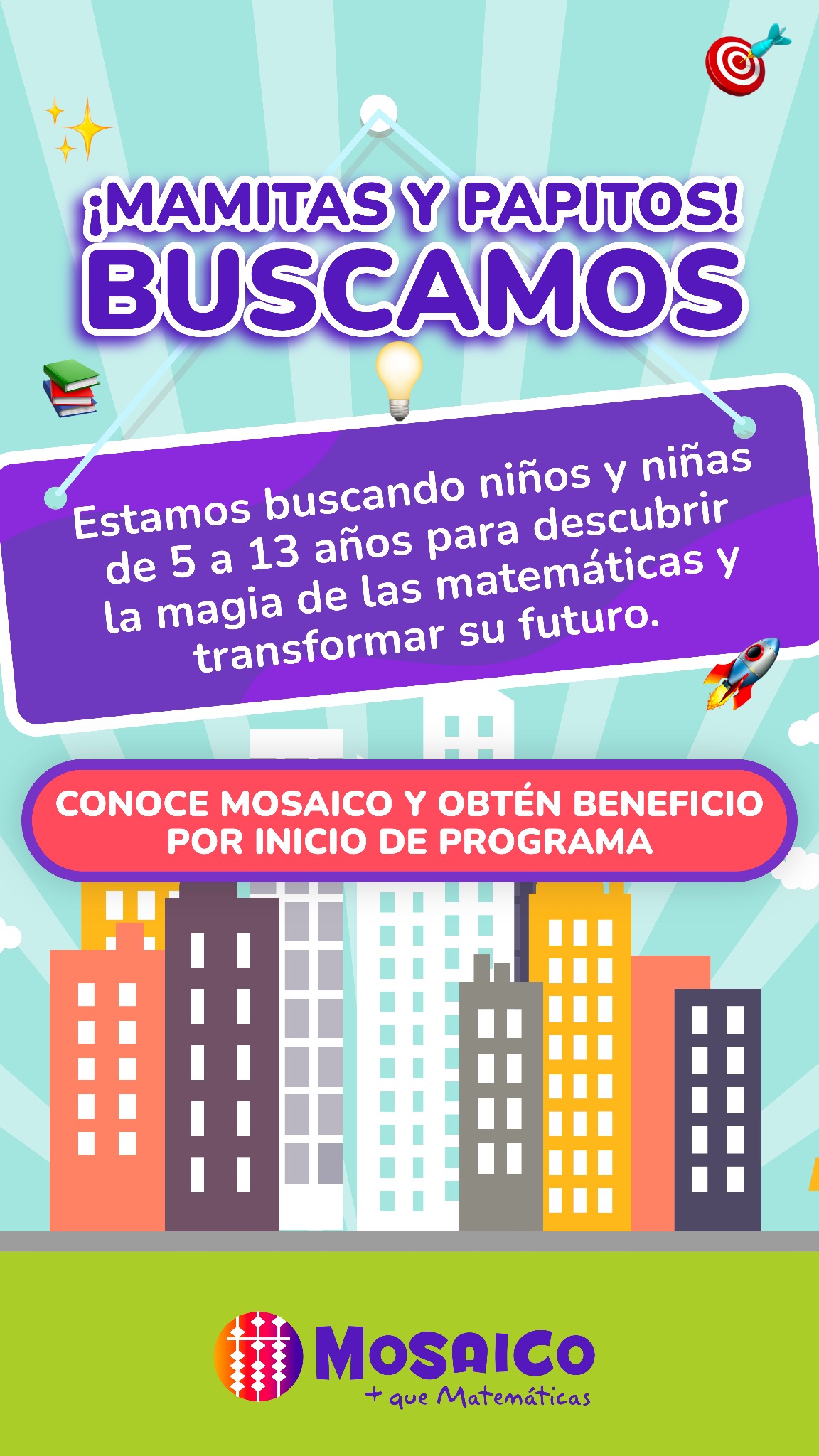 Mosaico - Matemáticas Facebook ad