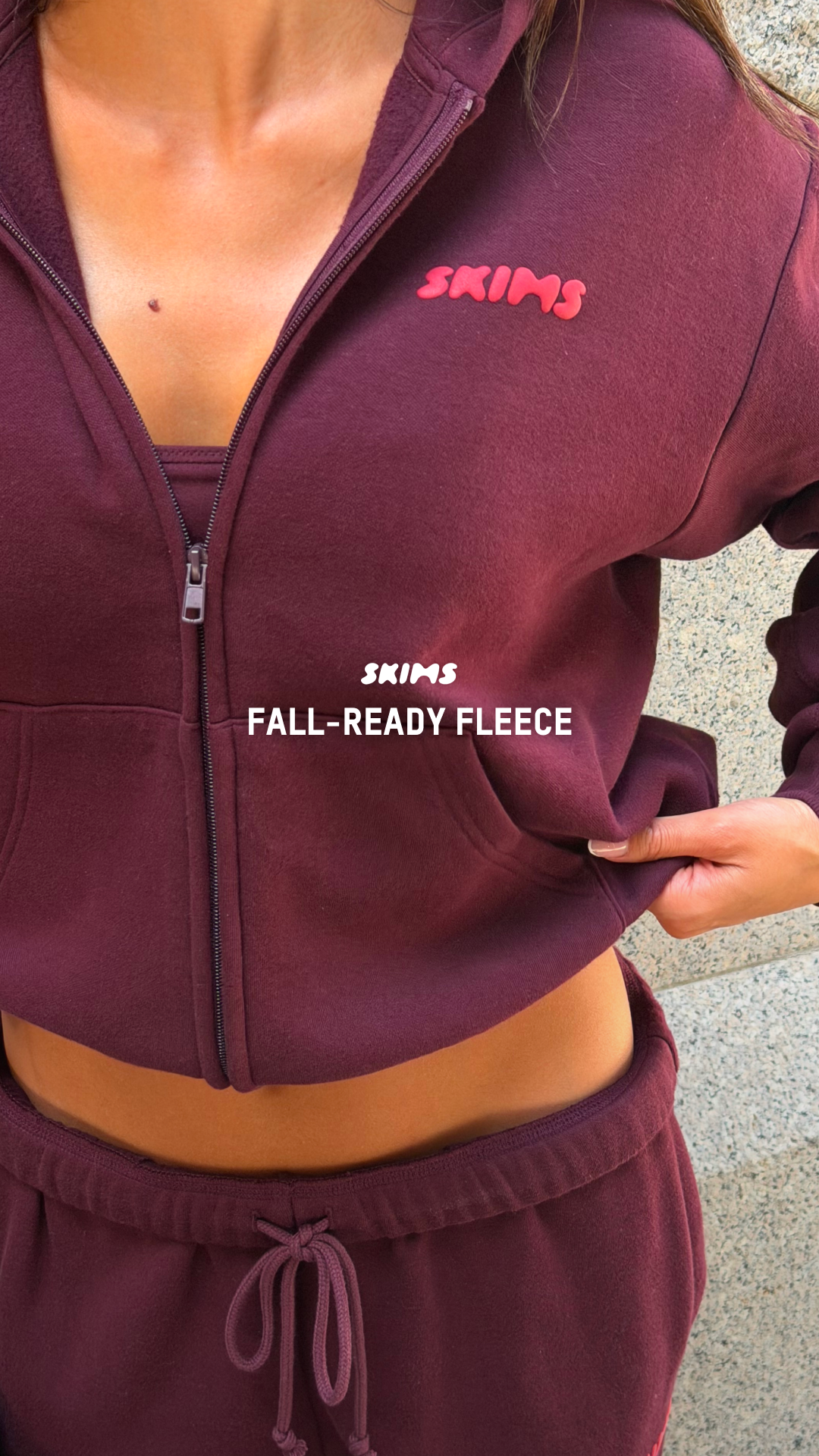 SKIMS Facebook ad: SKIMS Cotton Fleece