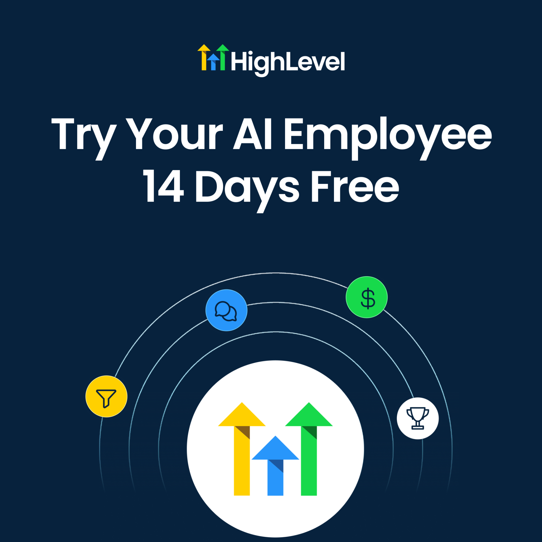Konstantin Facebook ad: Try Go High Level for 14 Days And Bonus Ad Course