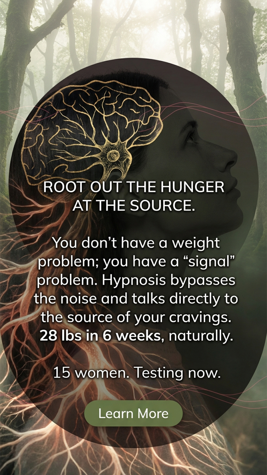 Kure: Weight Loss Hypnotherapy Facebook ad