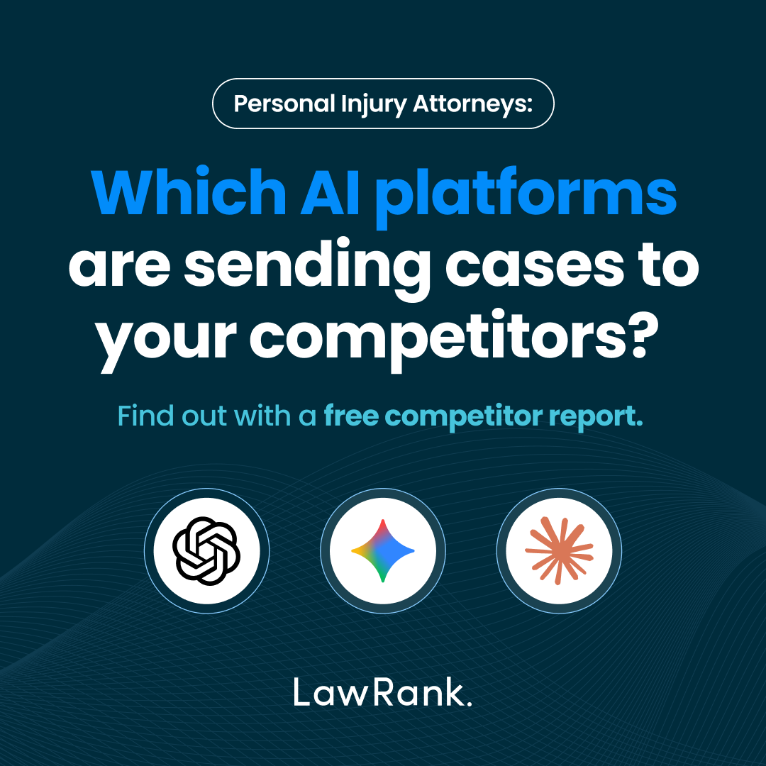 LawRank Facebook ad