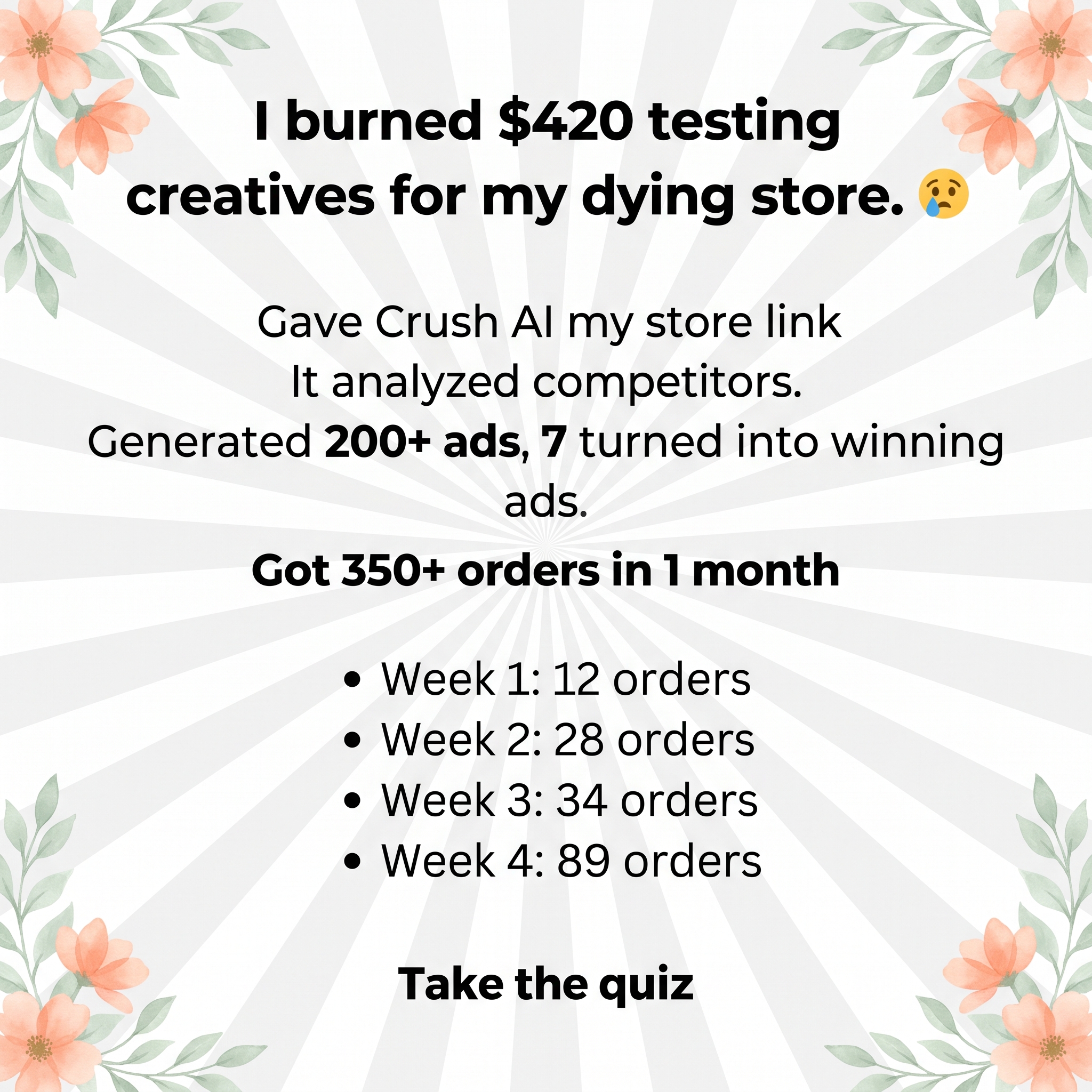 trycrush.ai Facebook ad