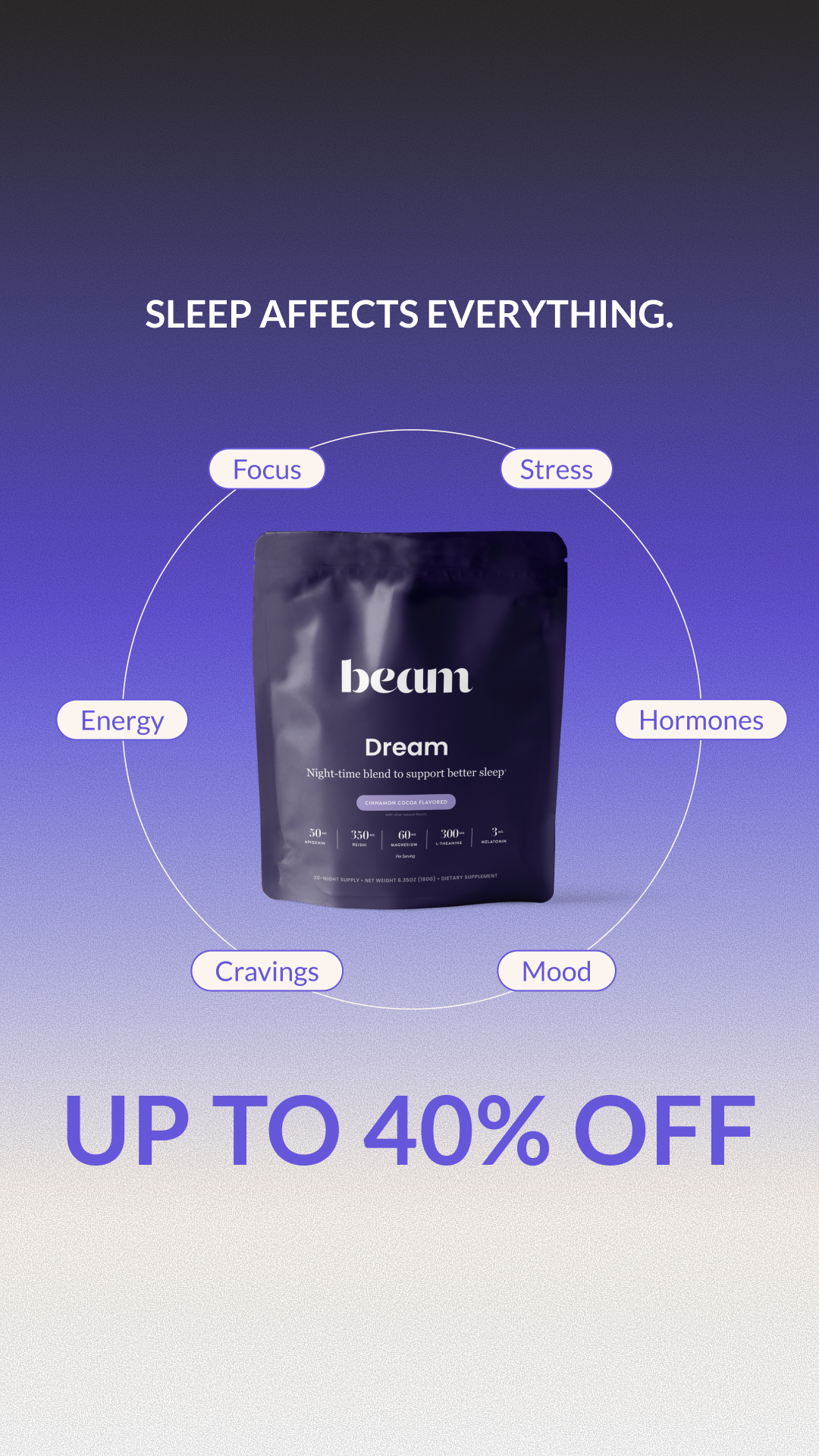 beam Facebook ad