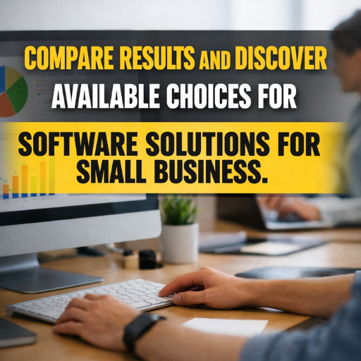 Info Genius Facebook ad: Search for Software Solutions For Small Business