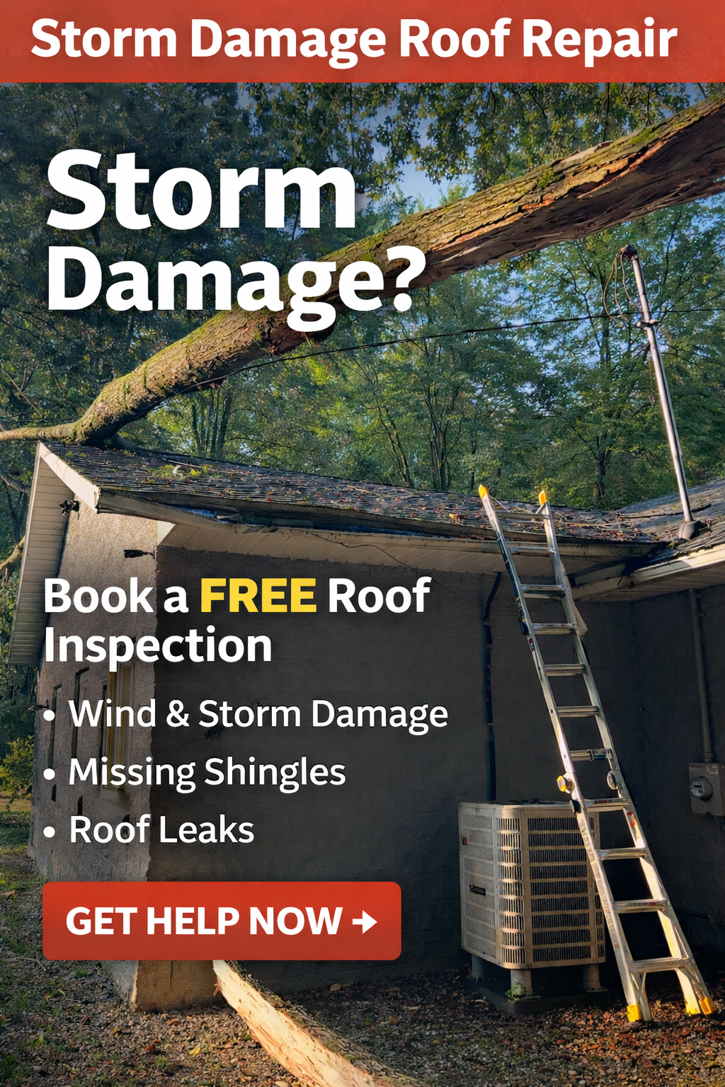 Heritage Roofing Company Facebook ad