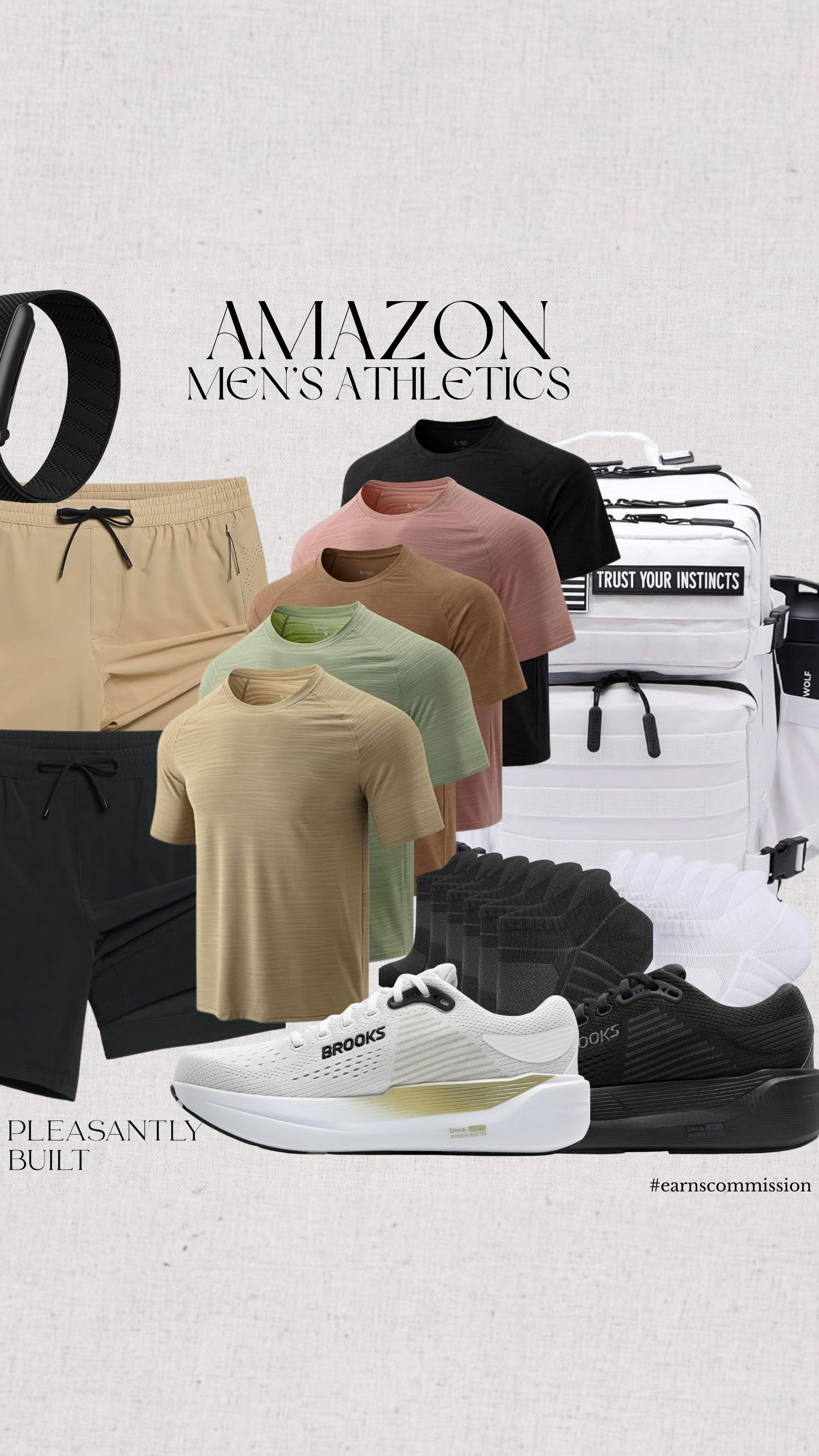 Pleasantlybuilt Facebook ad: 20+ Men Athletic Staples