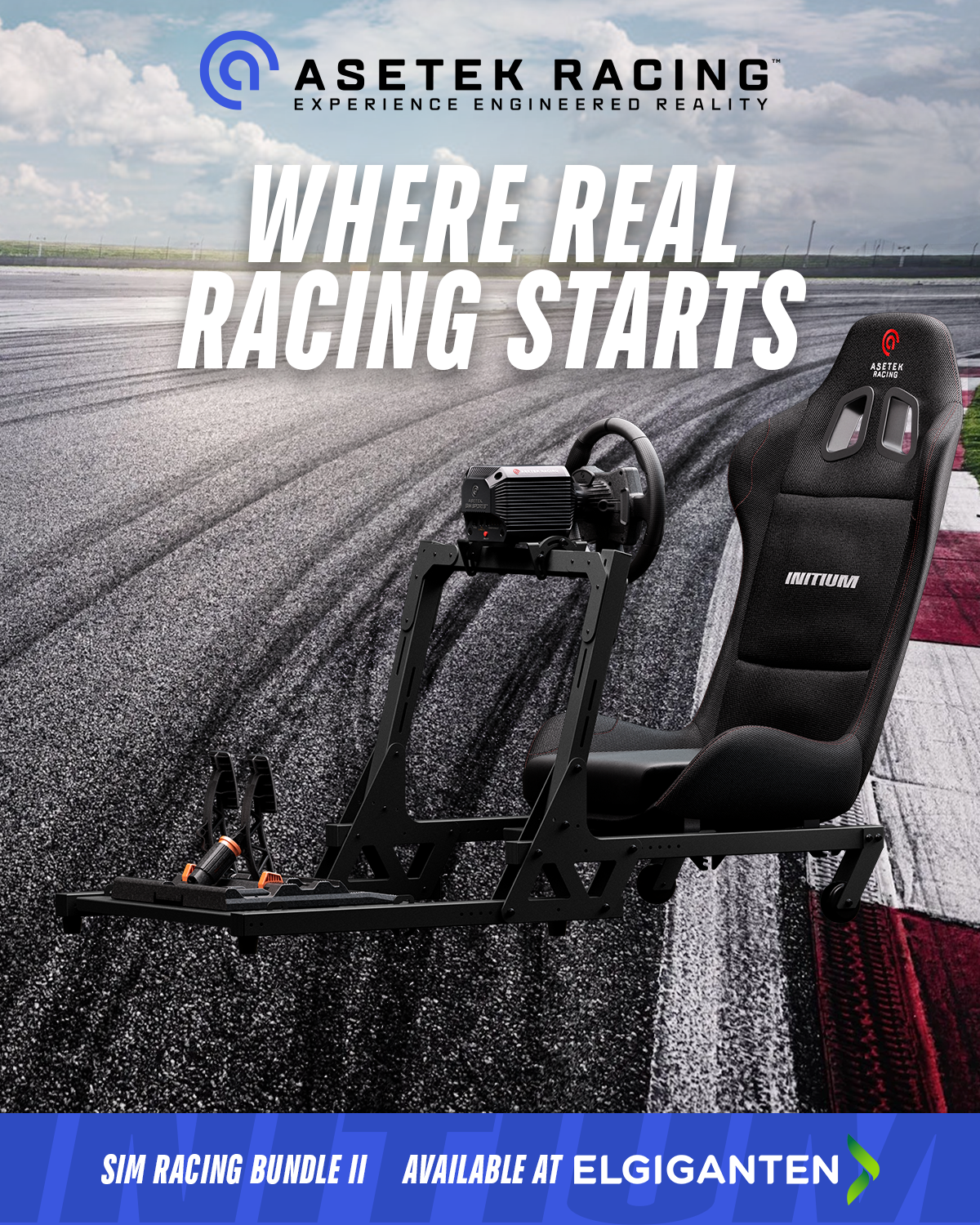 Asetek Racing Facebook ad: Se mere hos Elgiganten