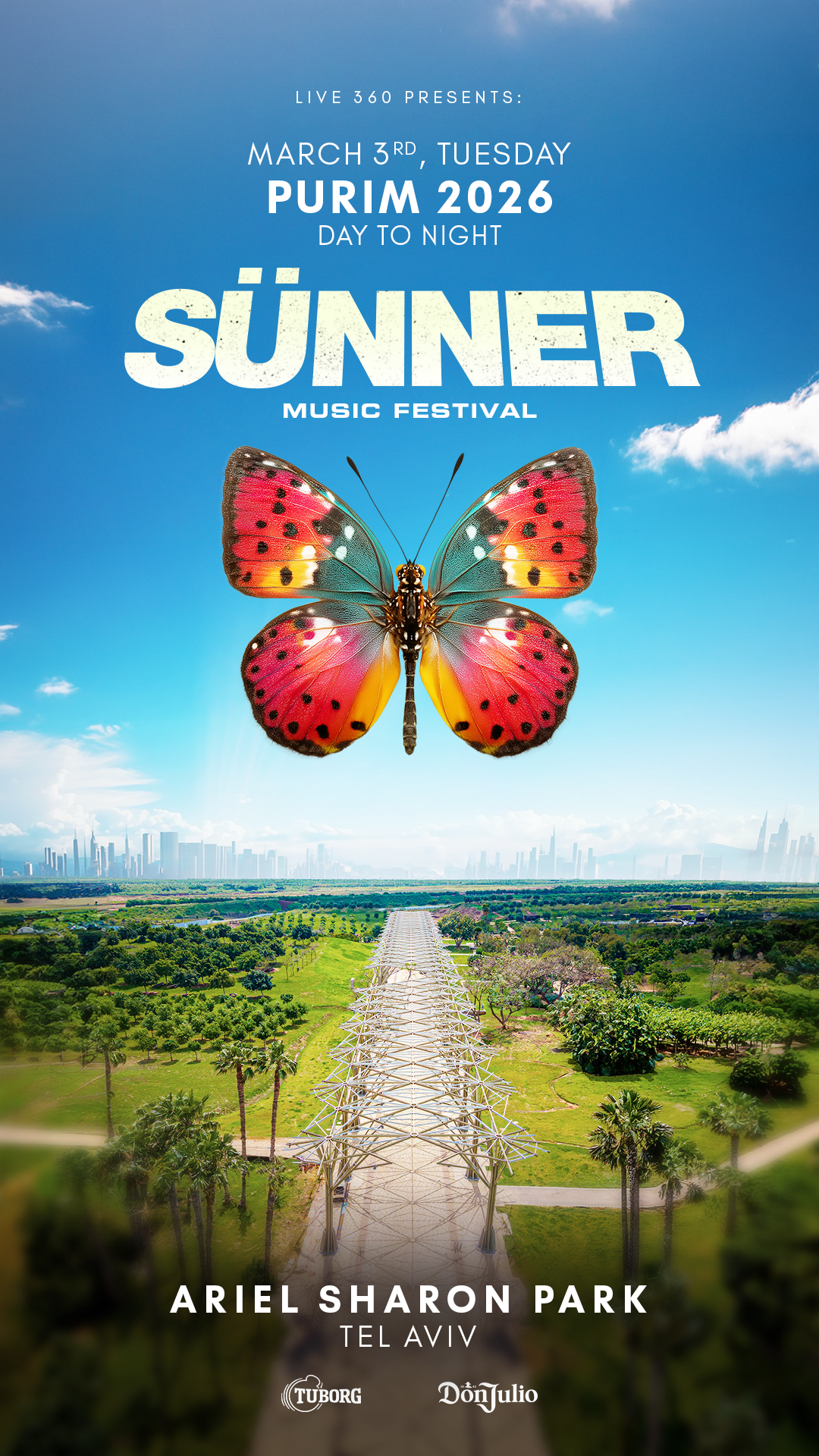 Sünner music festival Facebook ad from Dec 27, 2025