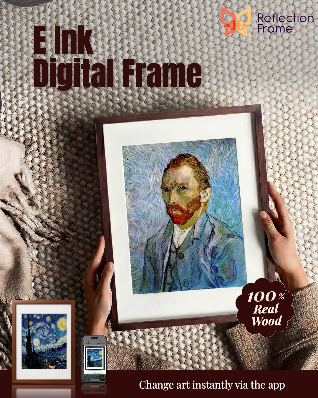 Reflection Frame Facebook ad: Magic In a Frame