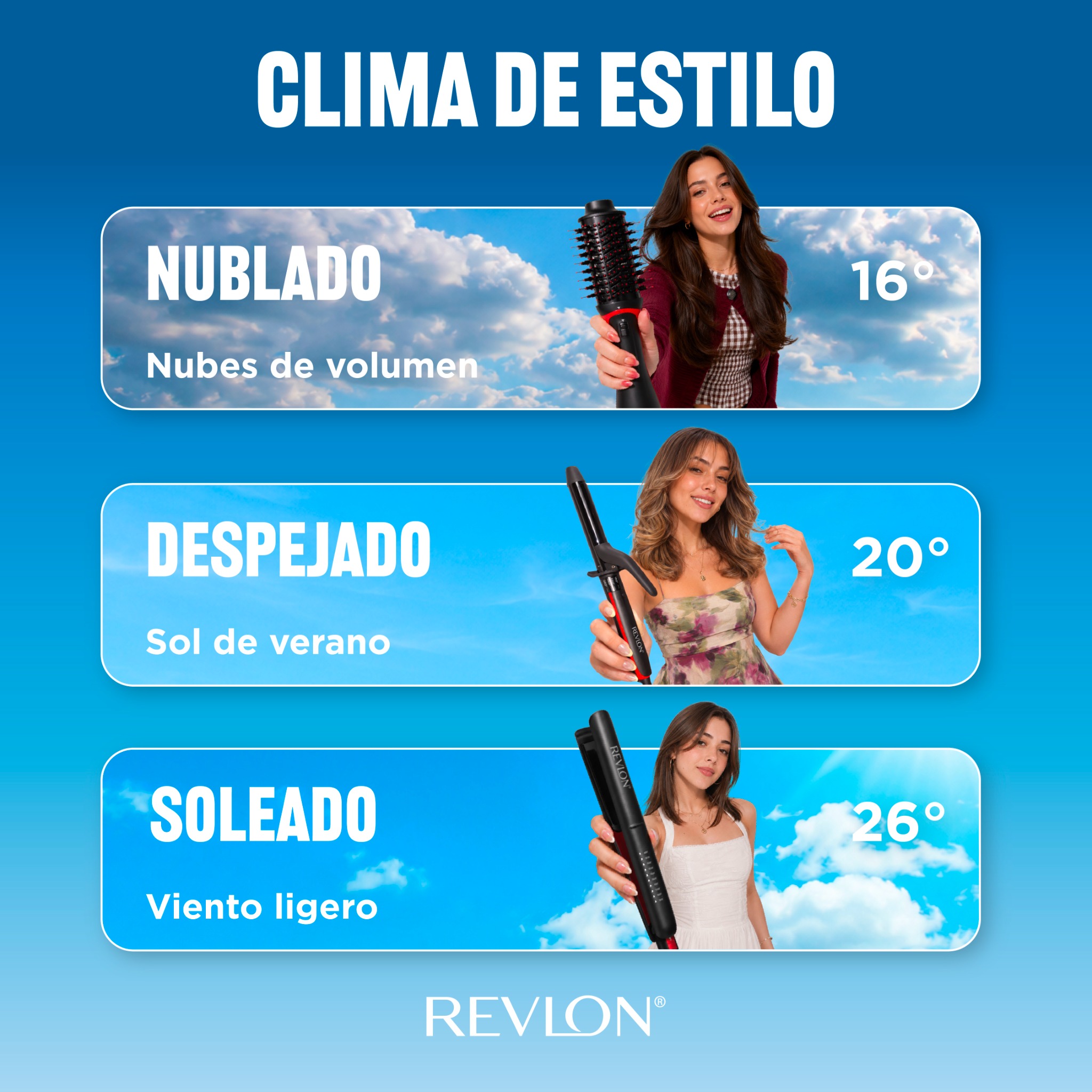 Revlon Hair Tools Latam Facebook ad