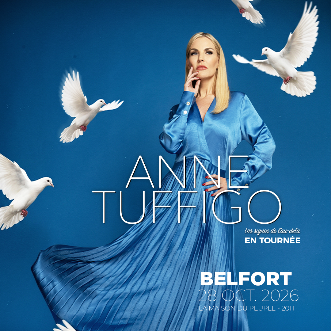 Le Bureau des Spectacles Facebook ad: Anne Tuffigo - Les Signes de l'Au-Delà @ Maison du Peuple…