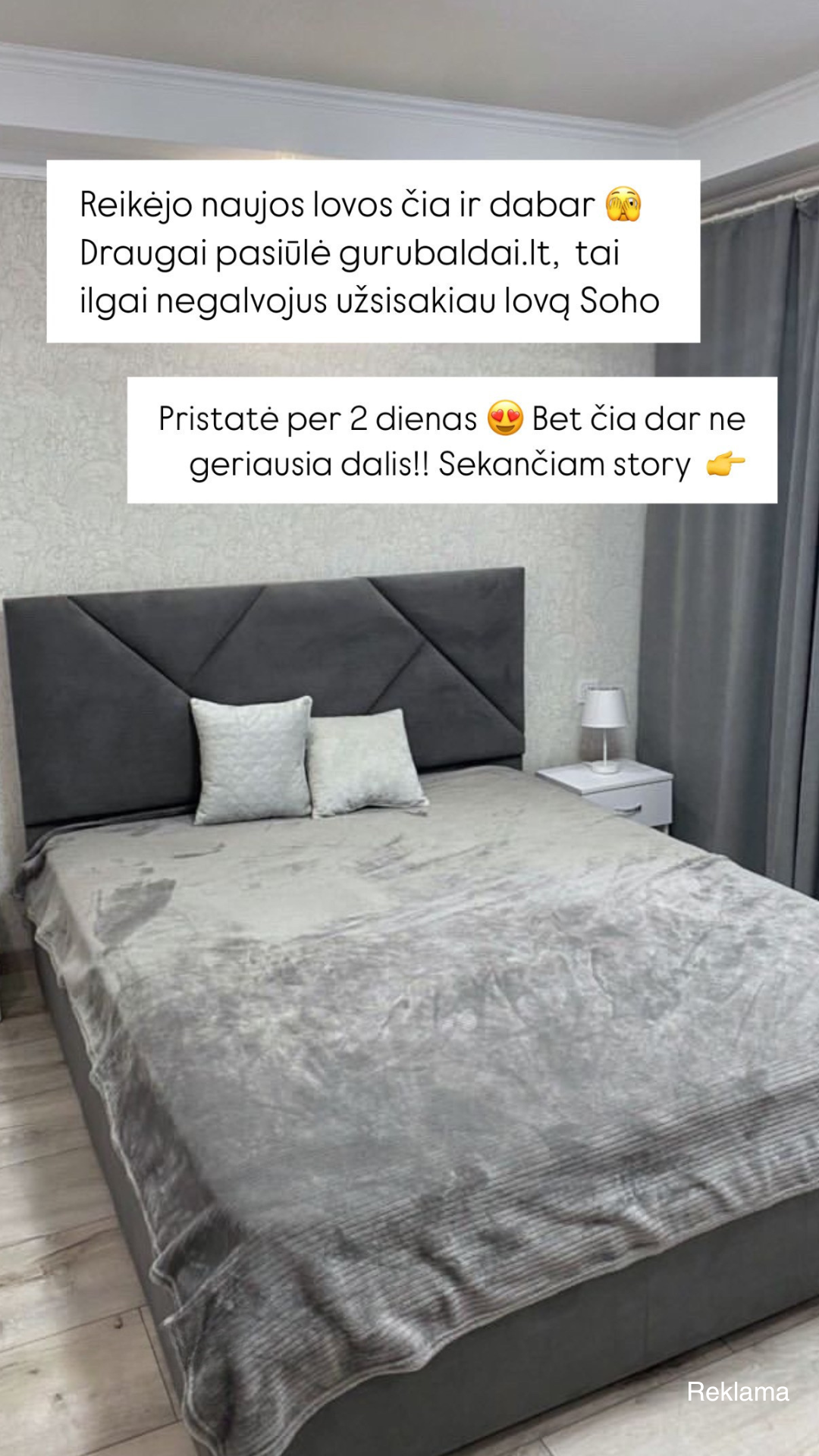 Gabija Sun Facebook ad