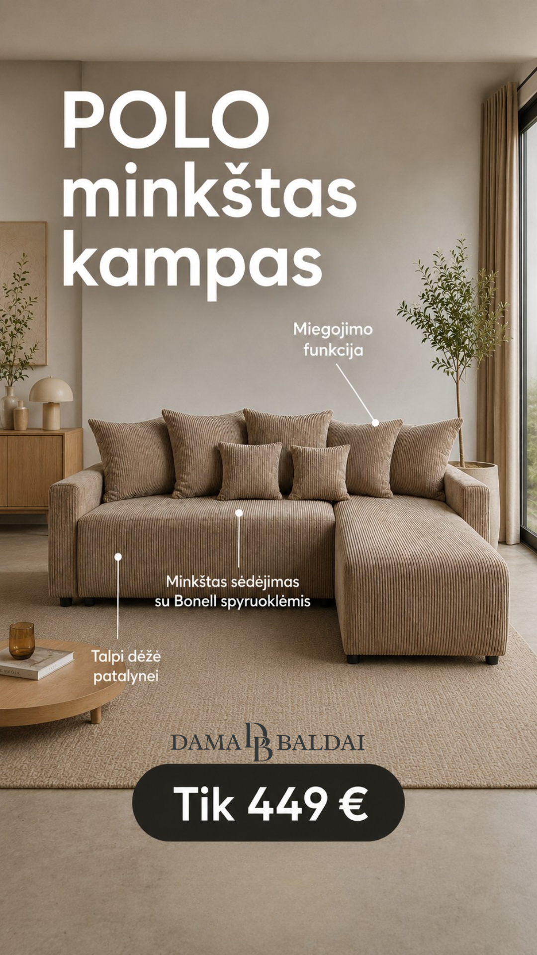 DamaBaldai Facebook ad