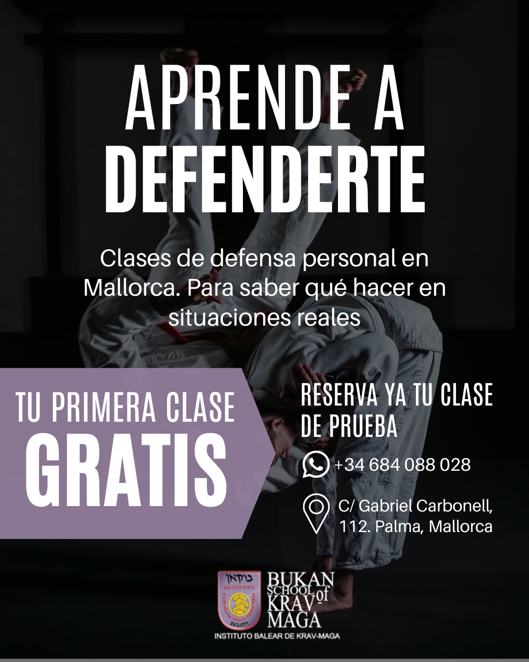 Bukan Instituto Balear Krav-Magá Facebook ad