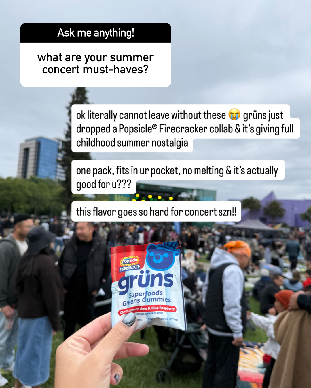 Grüns Facebook ad