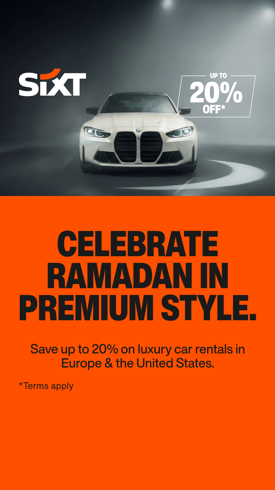 Sixt Facebook ad