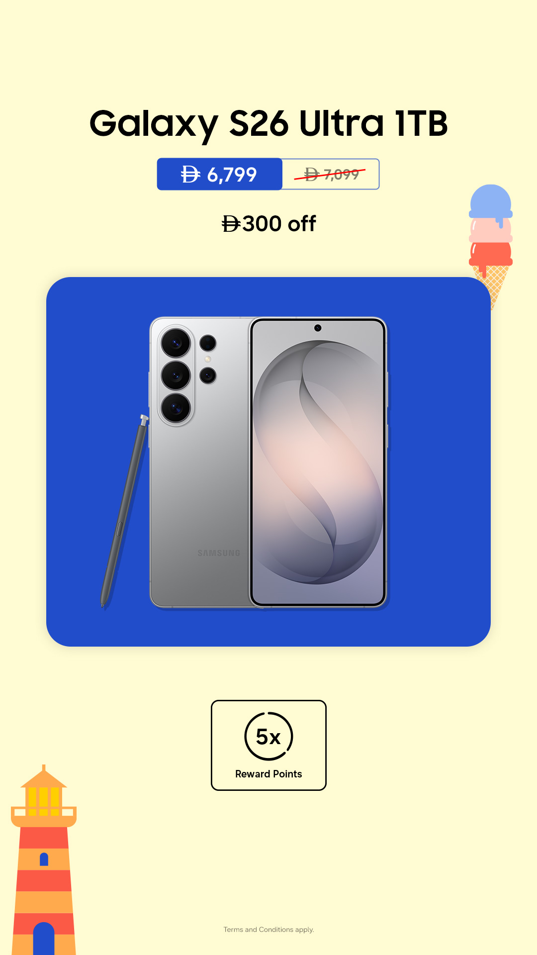 Samsung Facebook ad