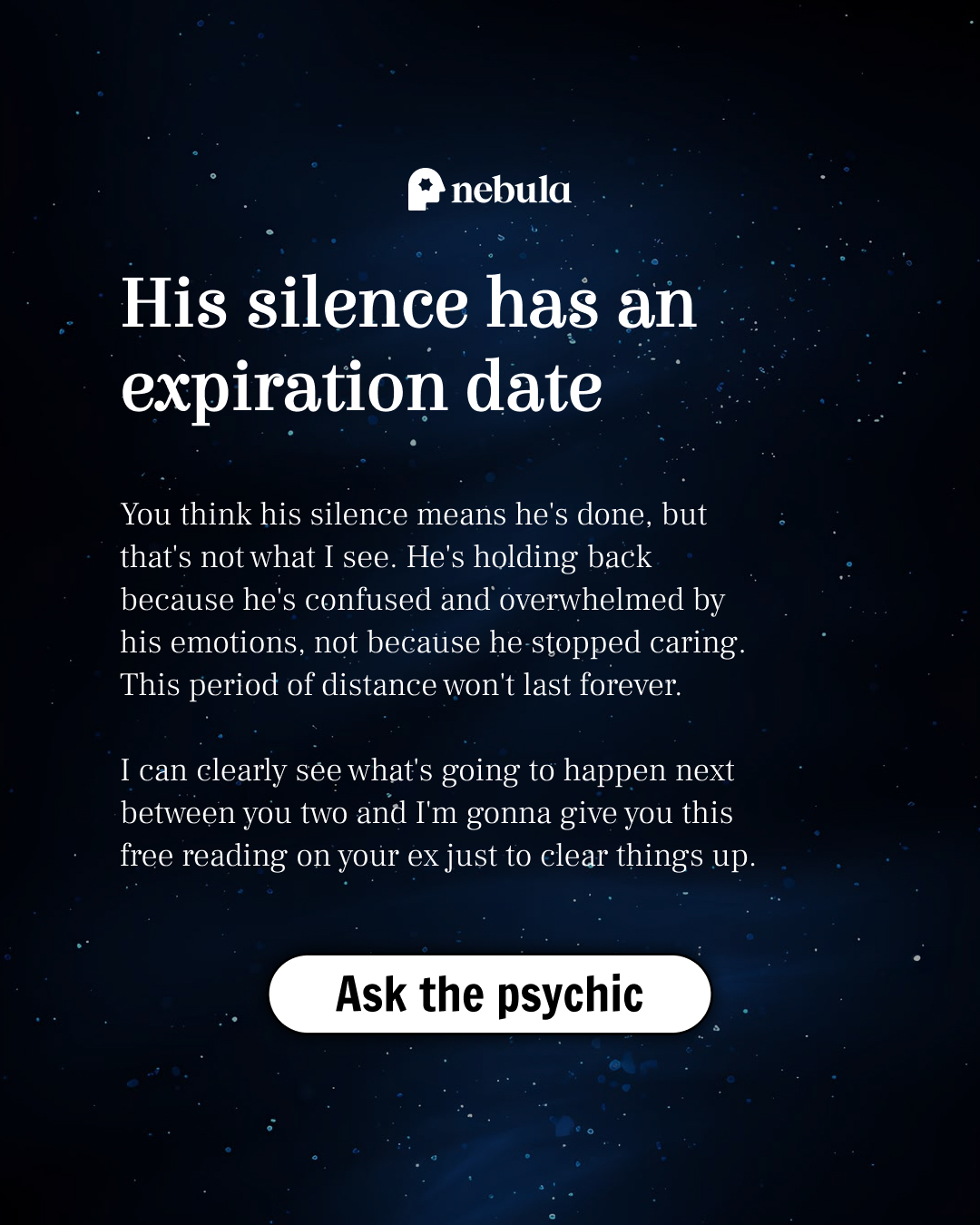 Your Relationship Advisor Facebook ad