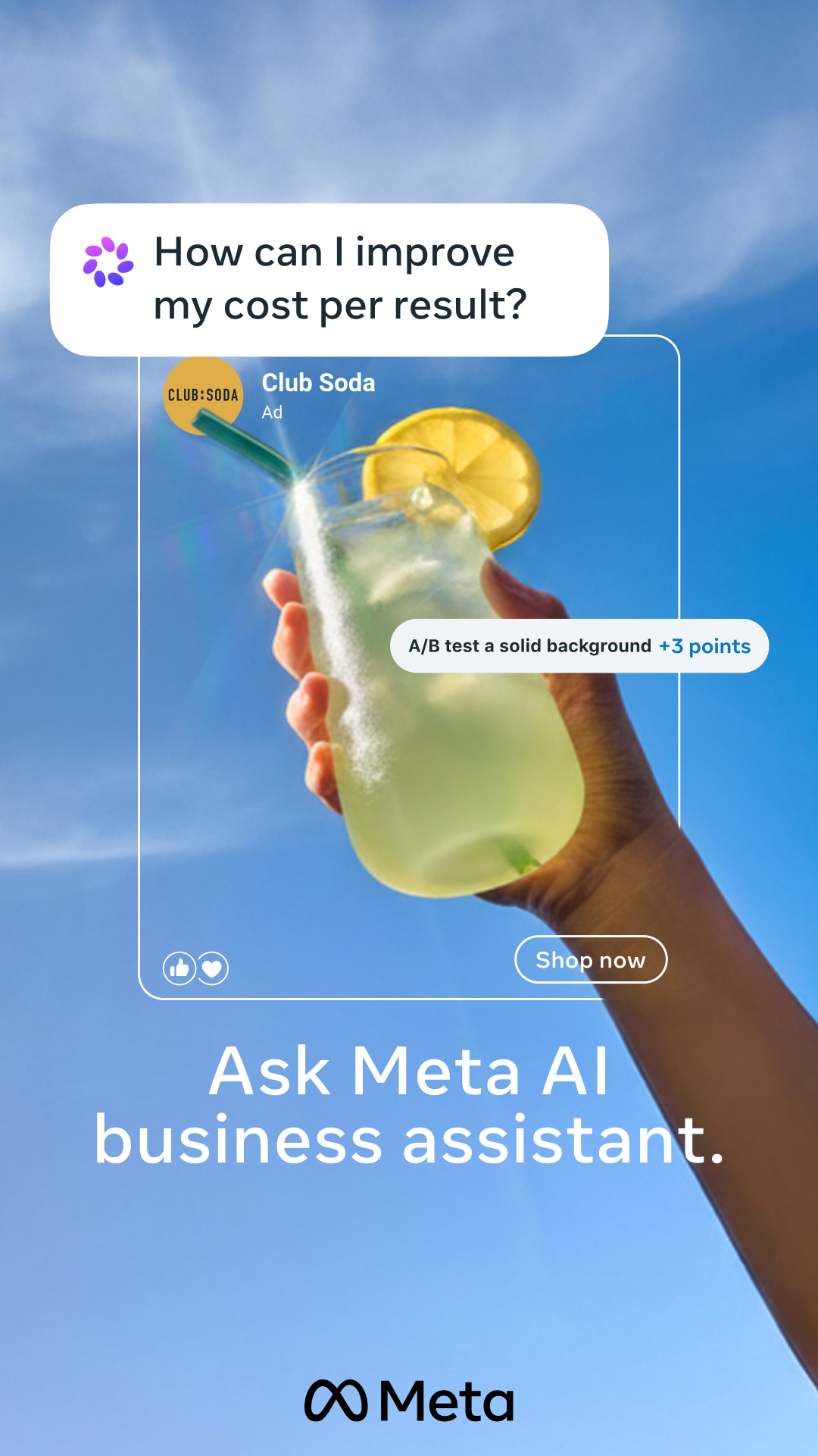 Meta for Business Facebook ad