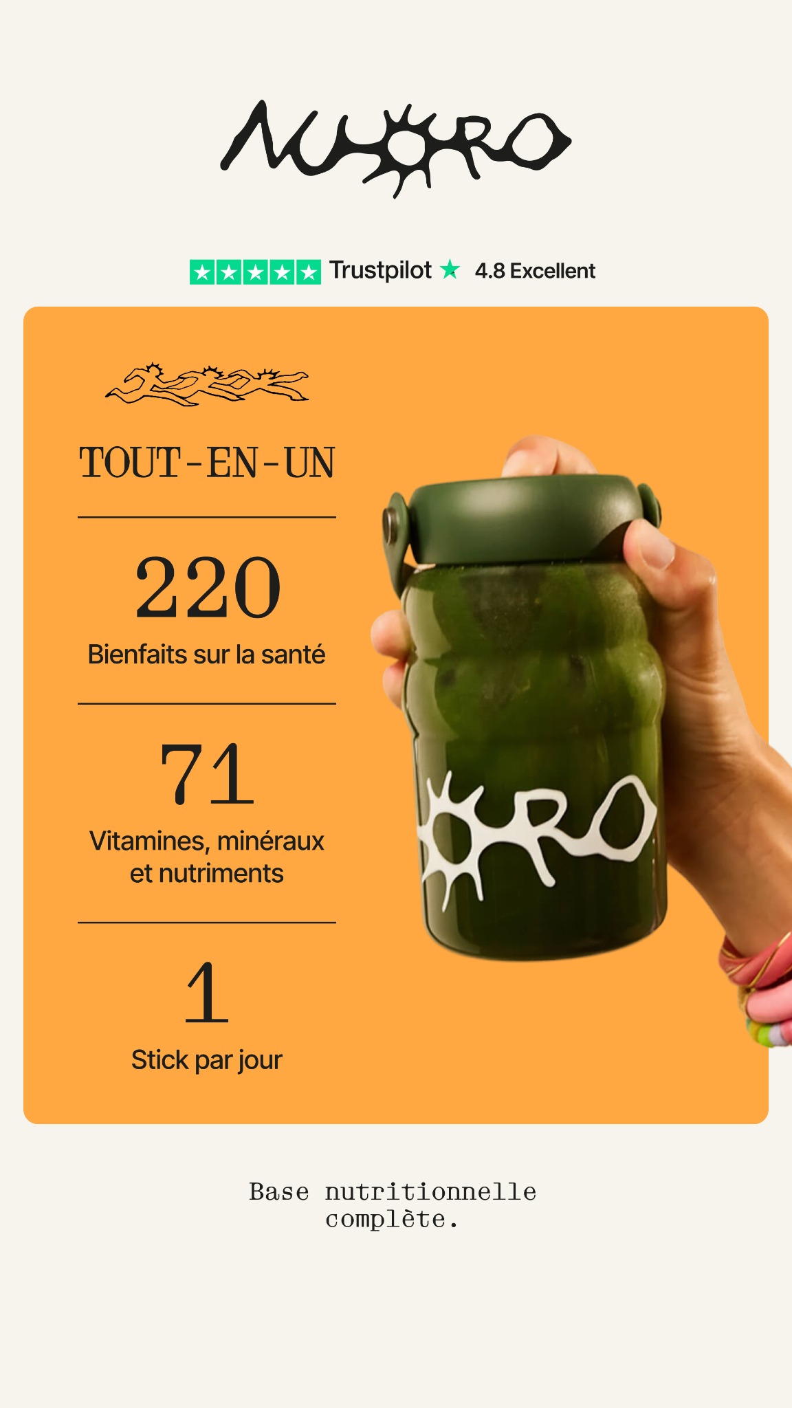 Drinknuoro Facebook ad