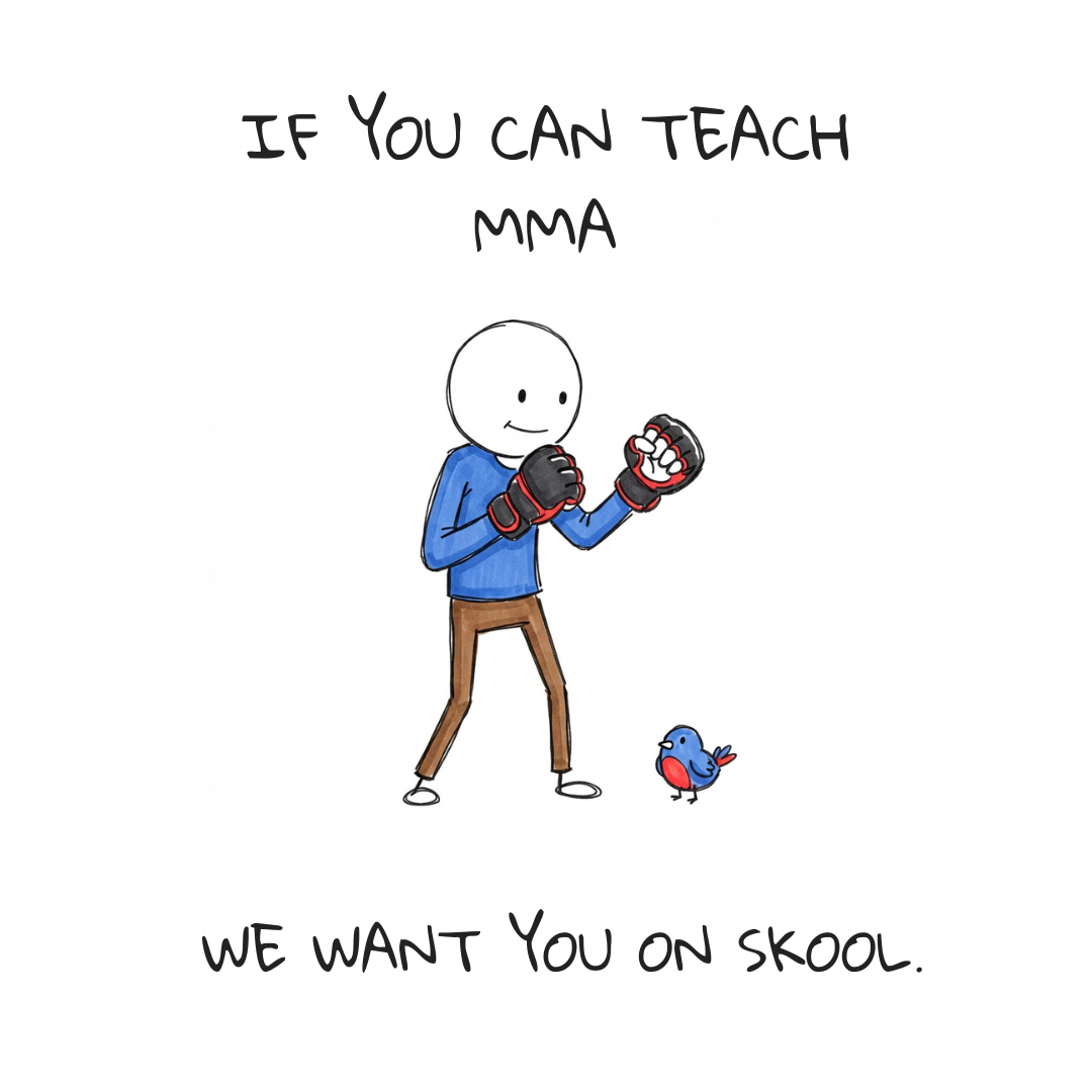 Skool Facebook ad