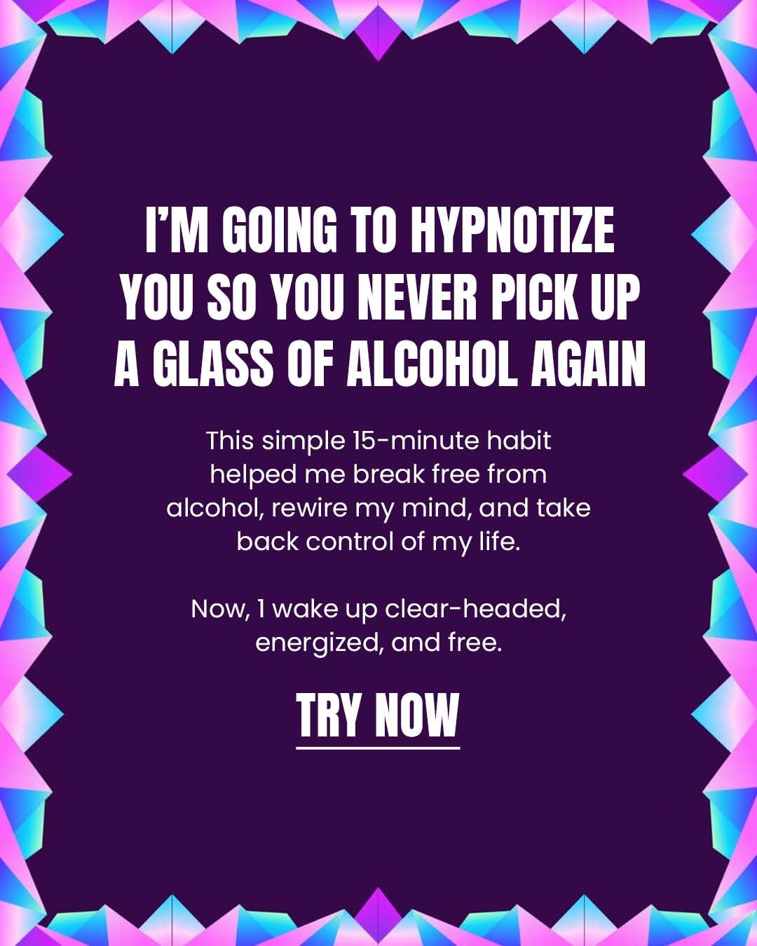 Hypnozio: power of hypnotherapy Facebook ad
