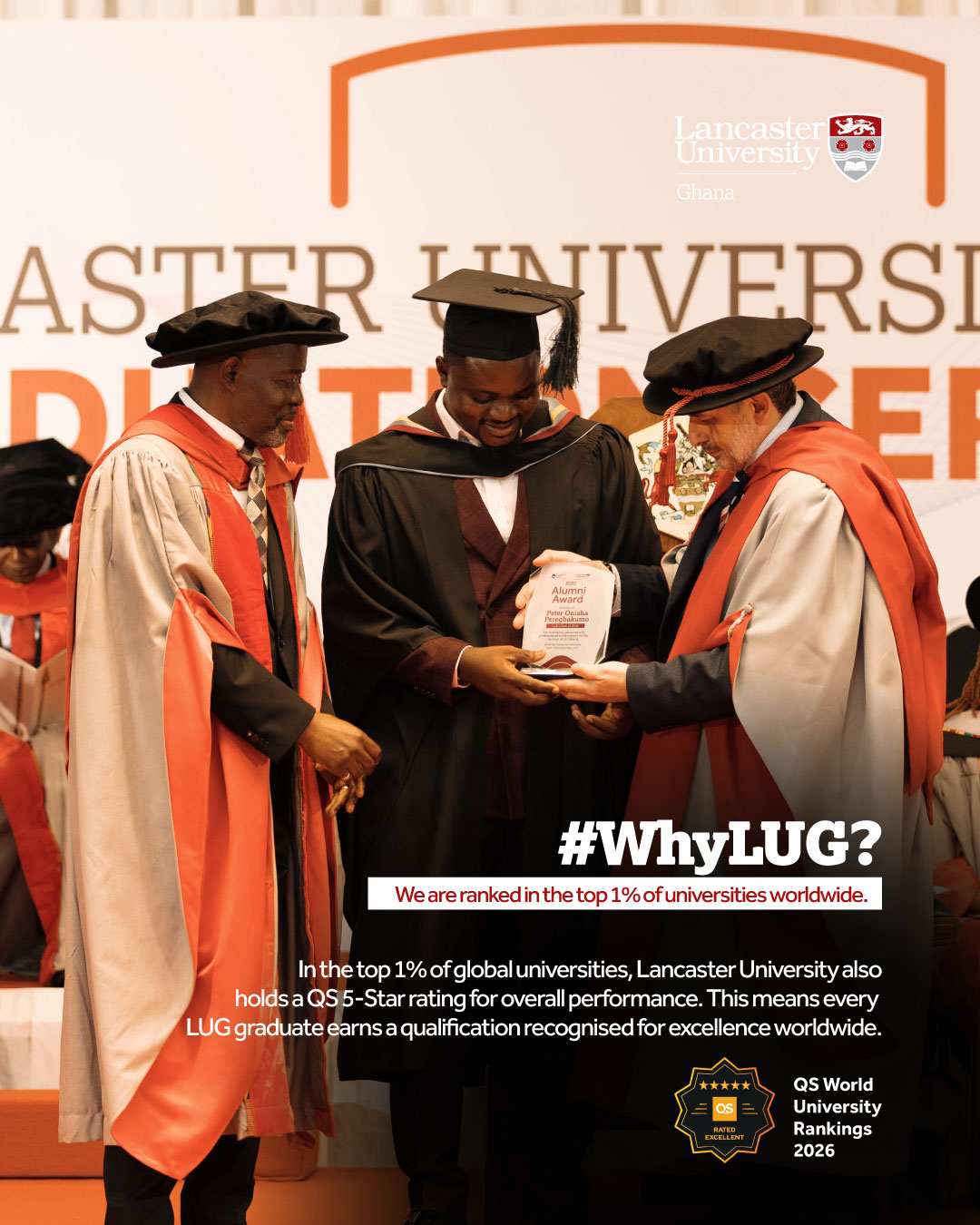 Lancaster University Ghana Facebook ad