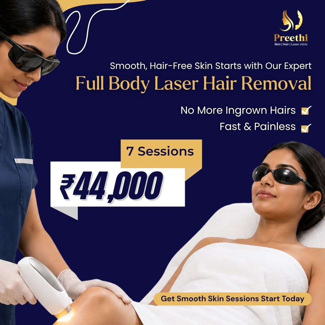 Preethi l Skin l Hair l Laser Clinic Facebook ad