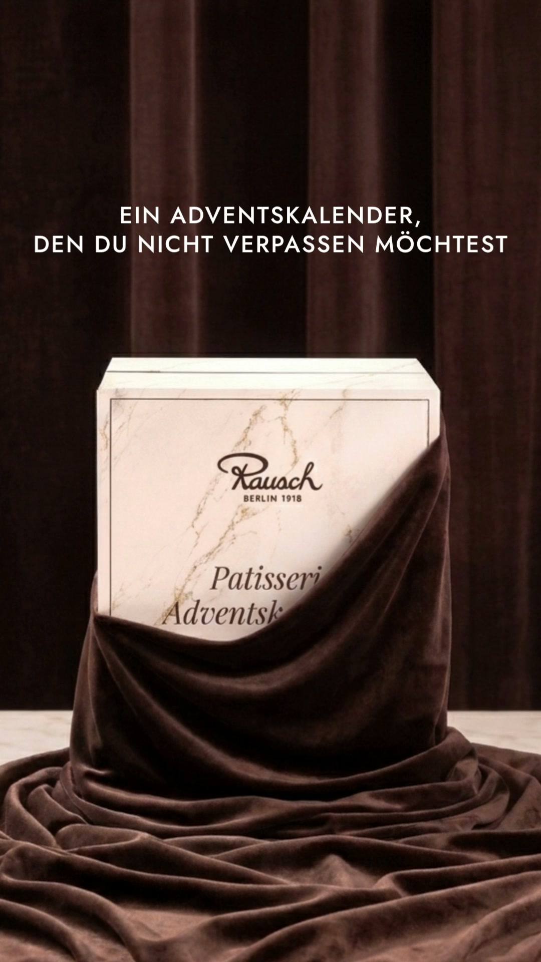 Rausch Schokoladenhaus Facebook ad: Die Vorfreude beginnt.