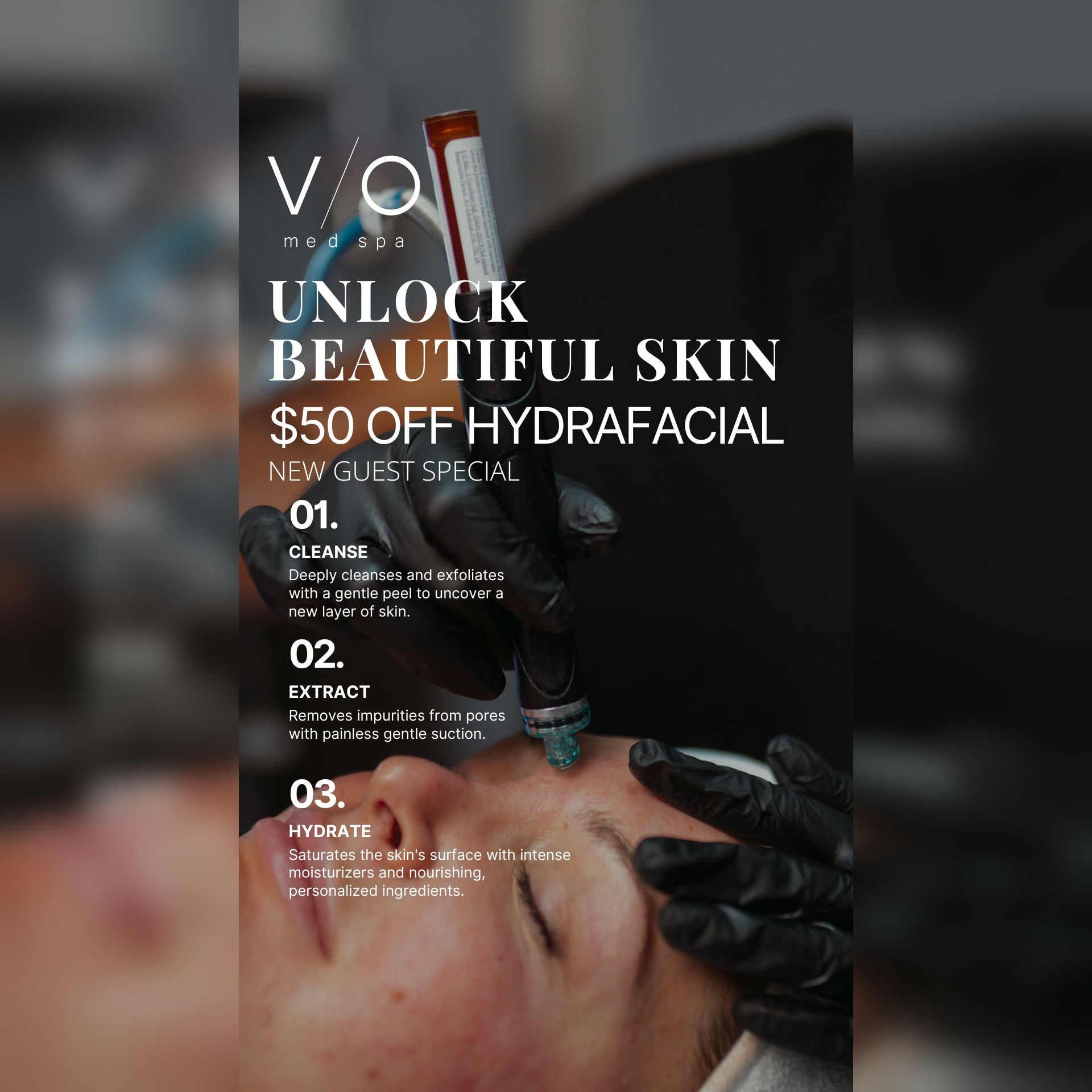 VIO Med Spa Modesto Facebook ad from May 15, 2026
