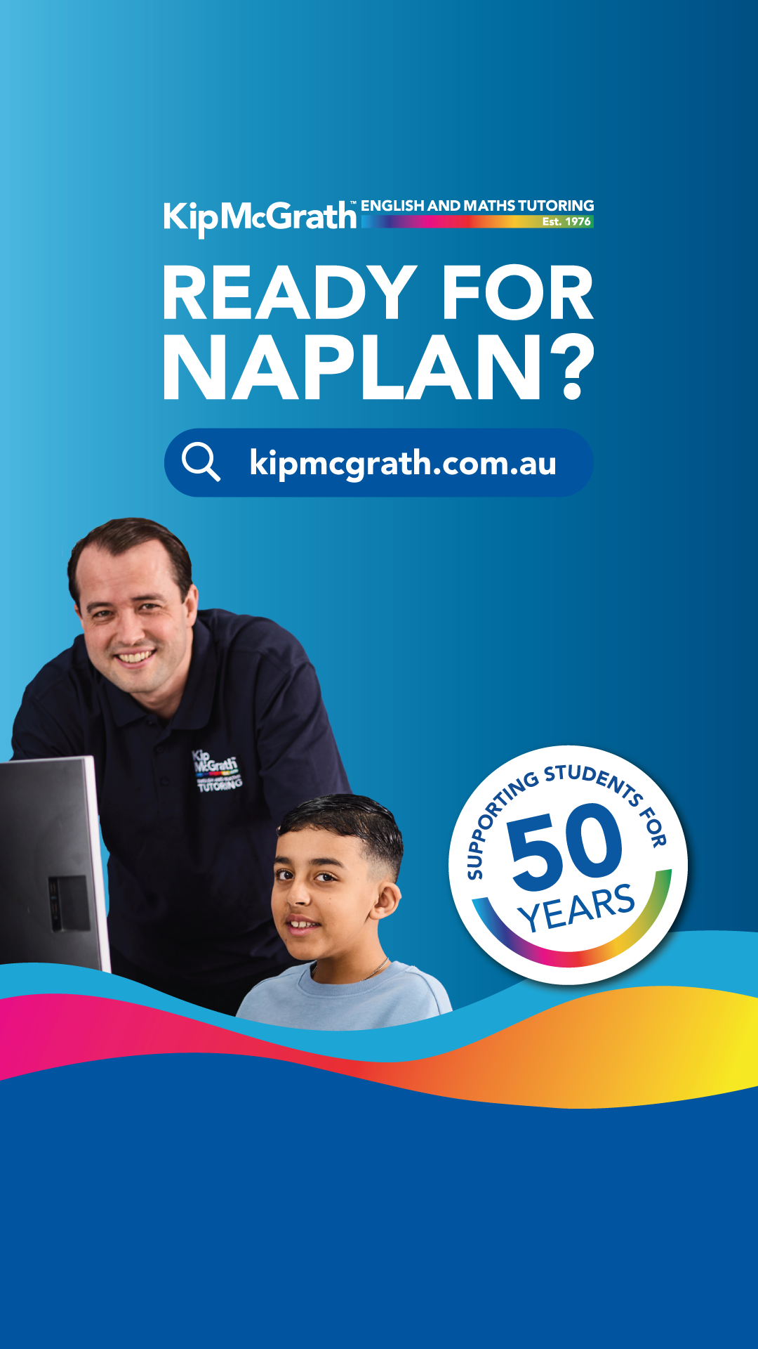 Kip McGrath Education Centres Australia Facebook ad